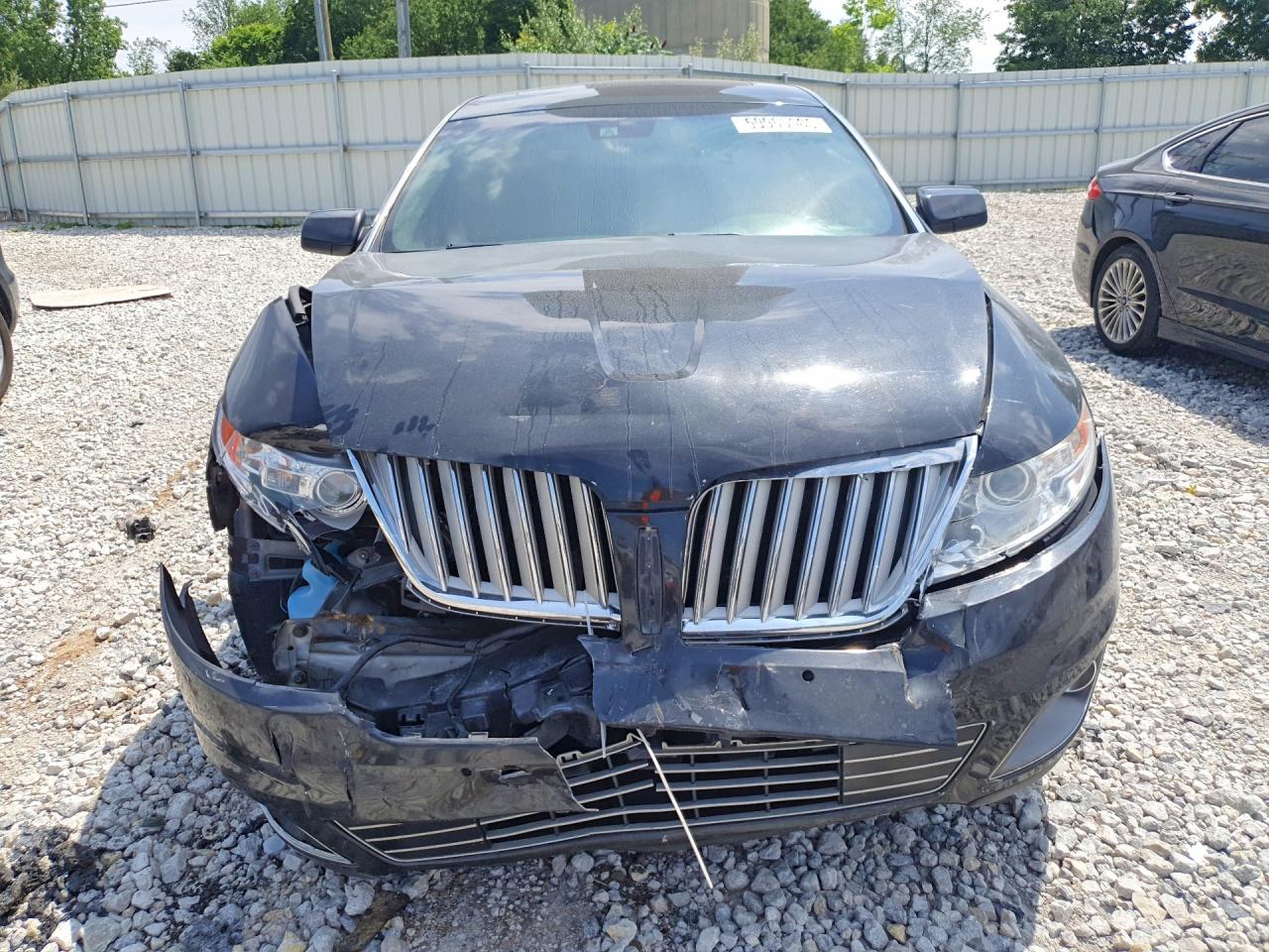 2012 Lincoln Mks Black vin: 1LNHL9ER8CG807380