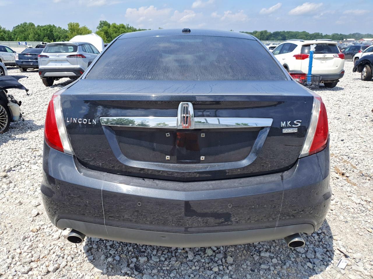 2012 Lincoln Mks Black vin: 1LNHL9ER8CG807380