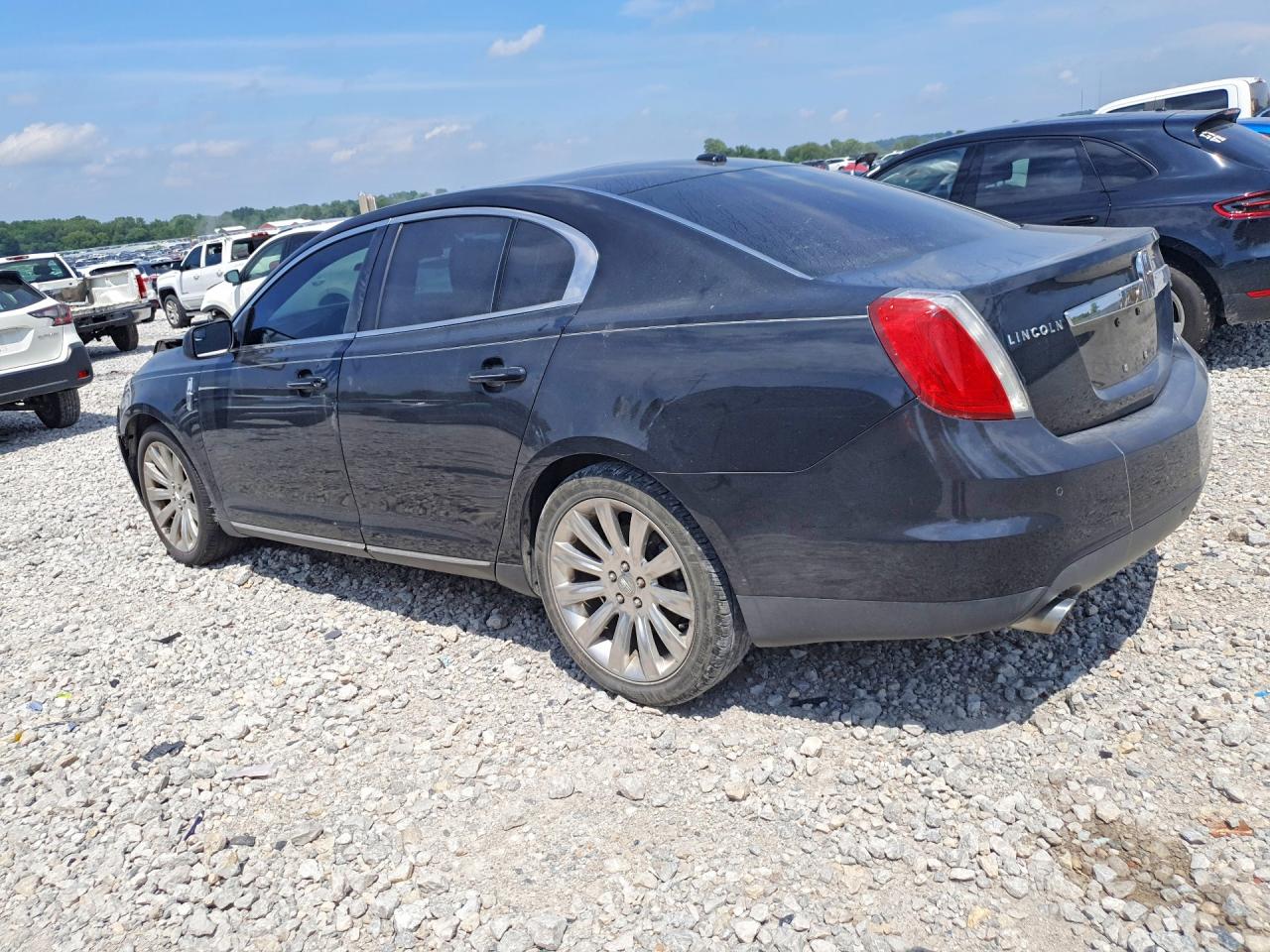 2012 Lincoln Mks Black vin: 1LNHL9ER8CG807380