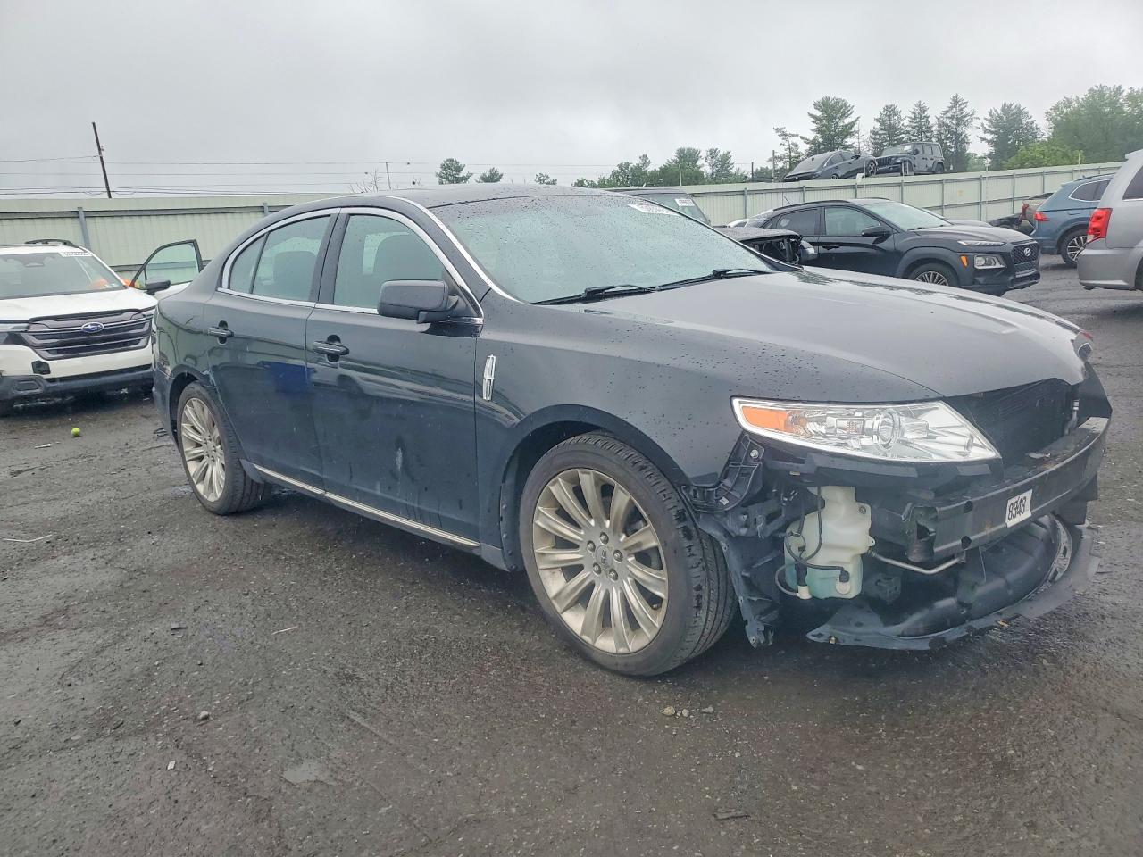 2010 Lincoln Mks Black vin: 1LNHL9FT1AG602670