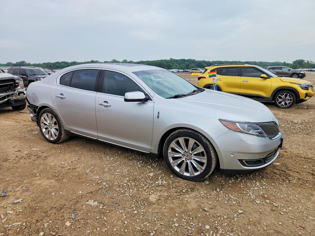 2013 Lincoln Mks Silver vin: 1LNHL9FT1DG615651