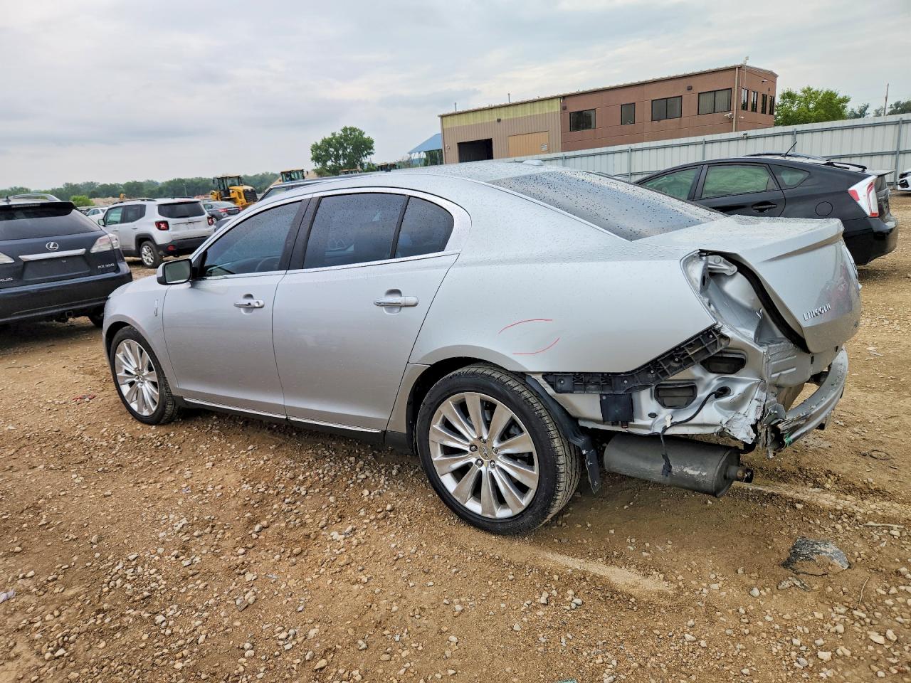 2013 Lincoln Mks Silver vin: 1LNHL9FT1DG615651