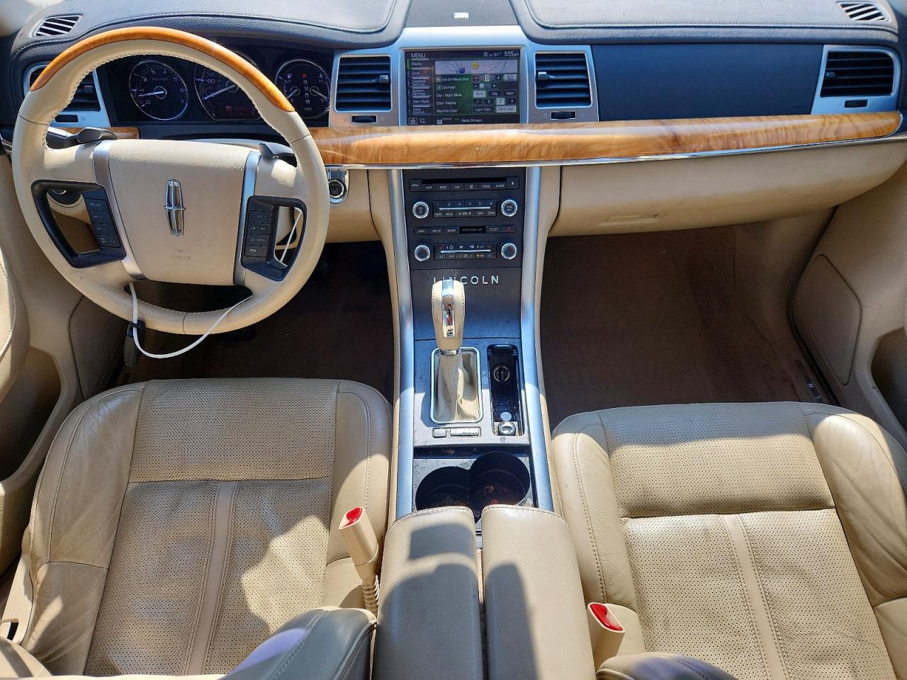 2011 Lincoln Mks Black vin: 1LNHL9FT2BG607863