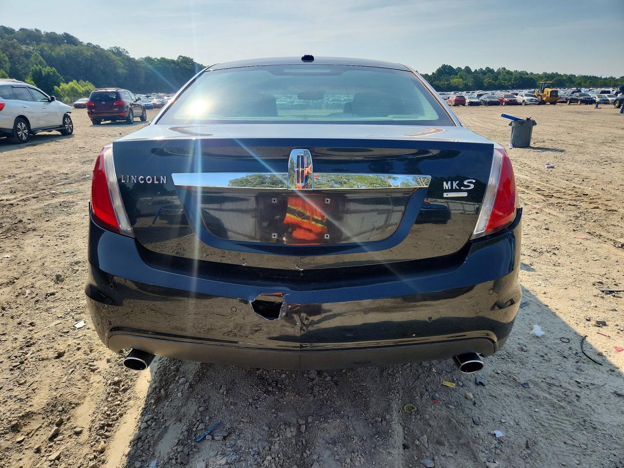 2012 Lincoln Mks Black vin: 1LNHL9FT2CG805585