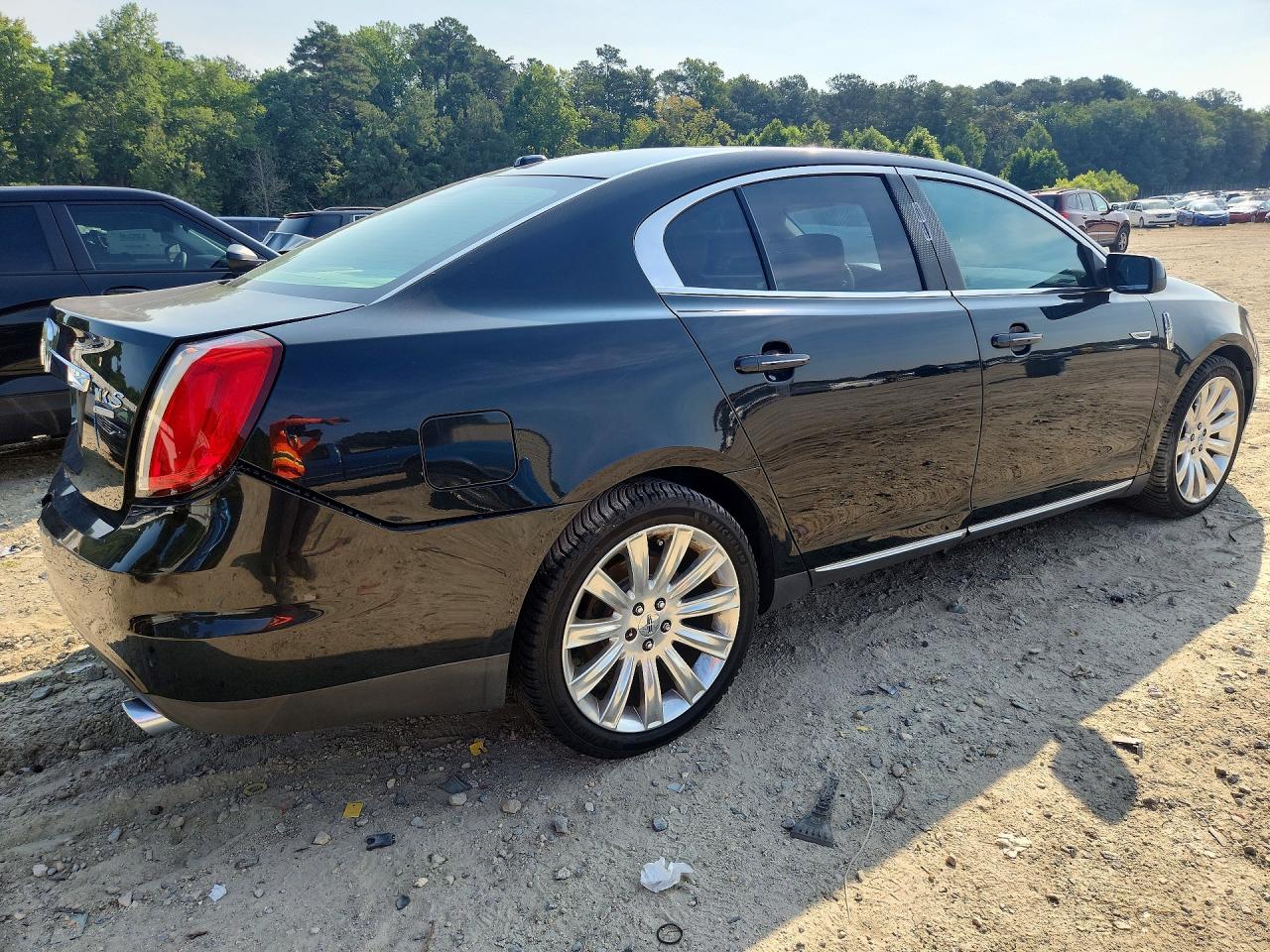 2012 Lincoln Mks Black vin: 1LNHL9FT2CG805585
