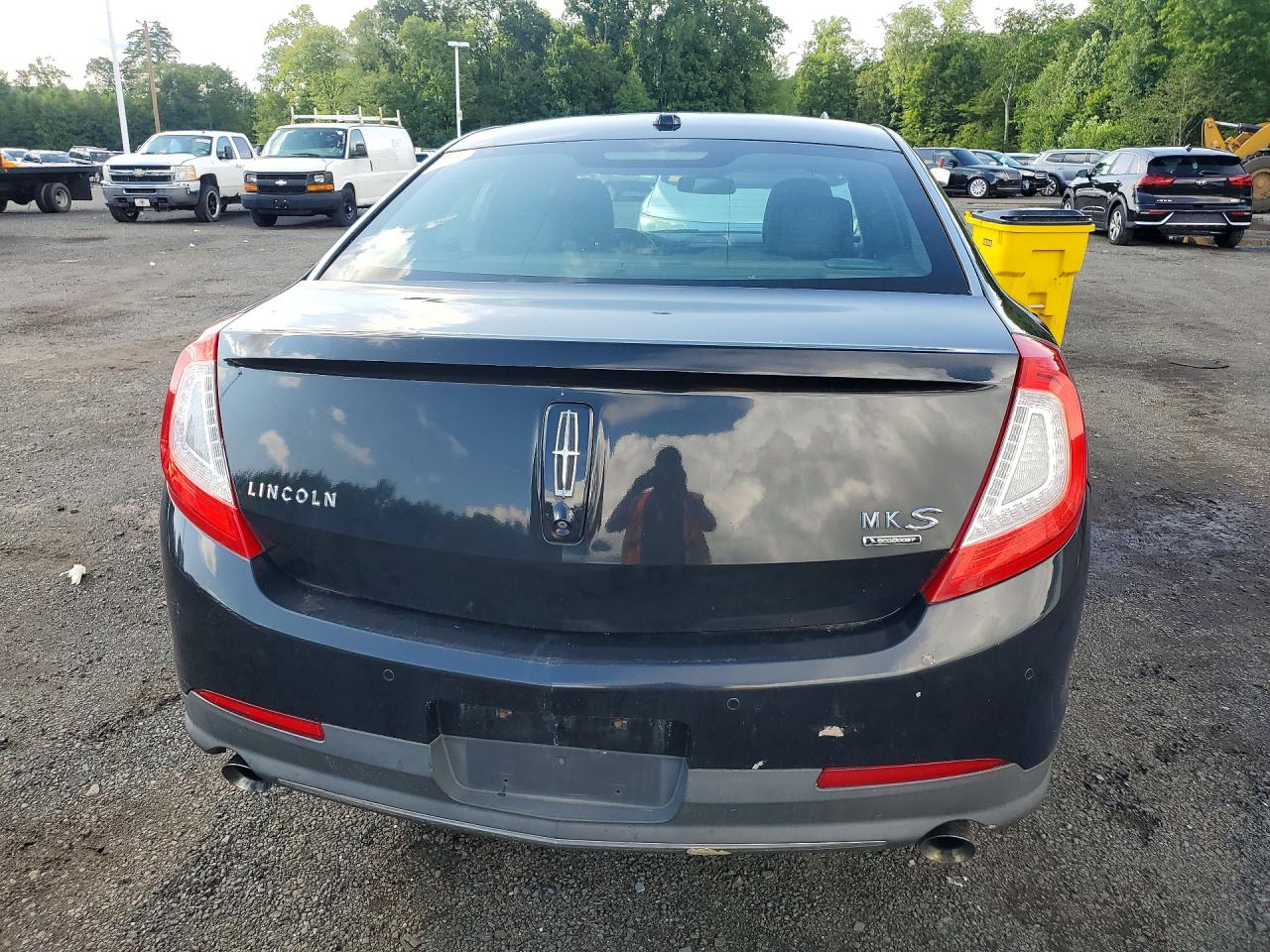 2014 Lincoln Mks Black vin: 1LNHL9FT3EG600067