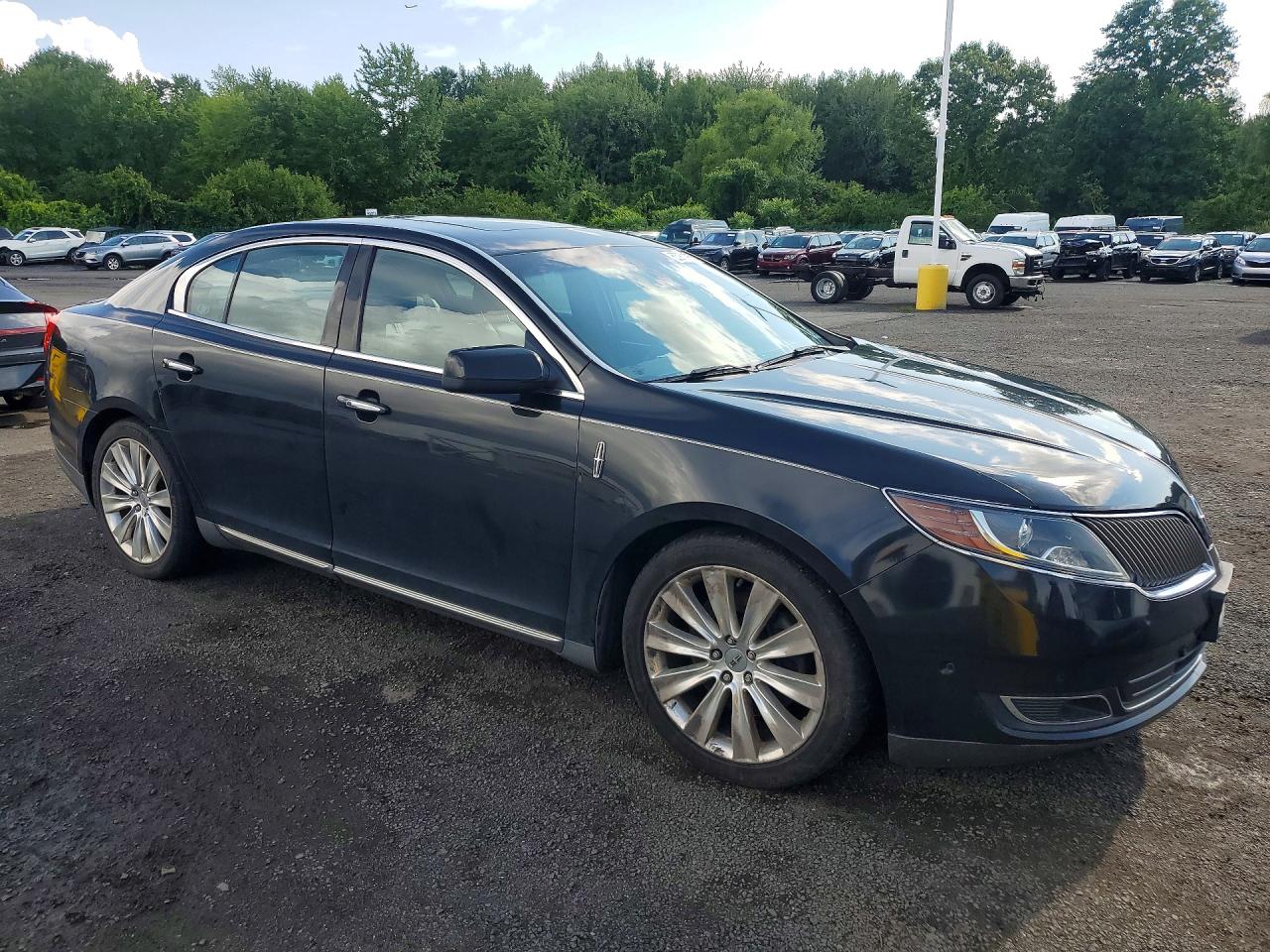 2014 Lincoln Mks Black vin: 1LNHL9FT3EG600067