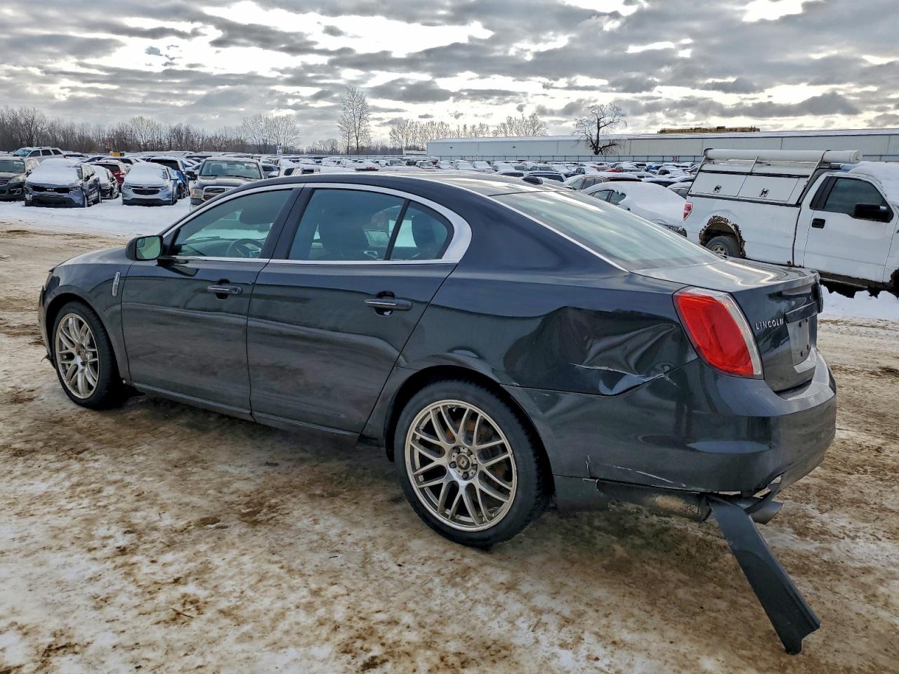 2011 Lincoln Mks Черный vin: 1LNHL9FT4BG606245