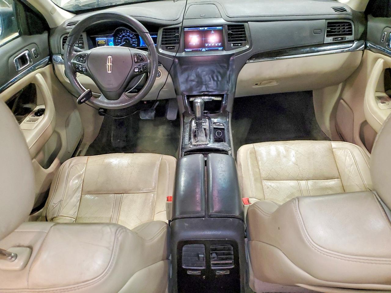 2013 Lincoln Mks White vin: 1LNHL9FT4DG610301