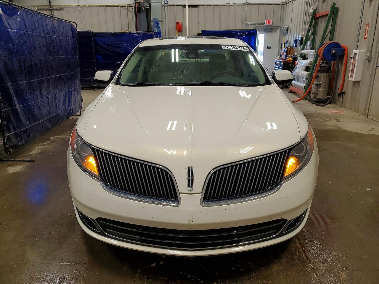 2013 Lincoln Mks White vin: 1LNHL9FT4DG610301
