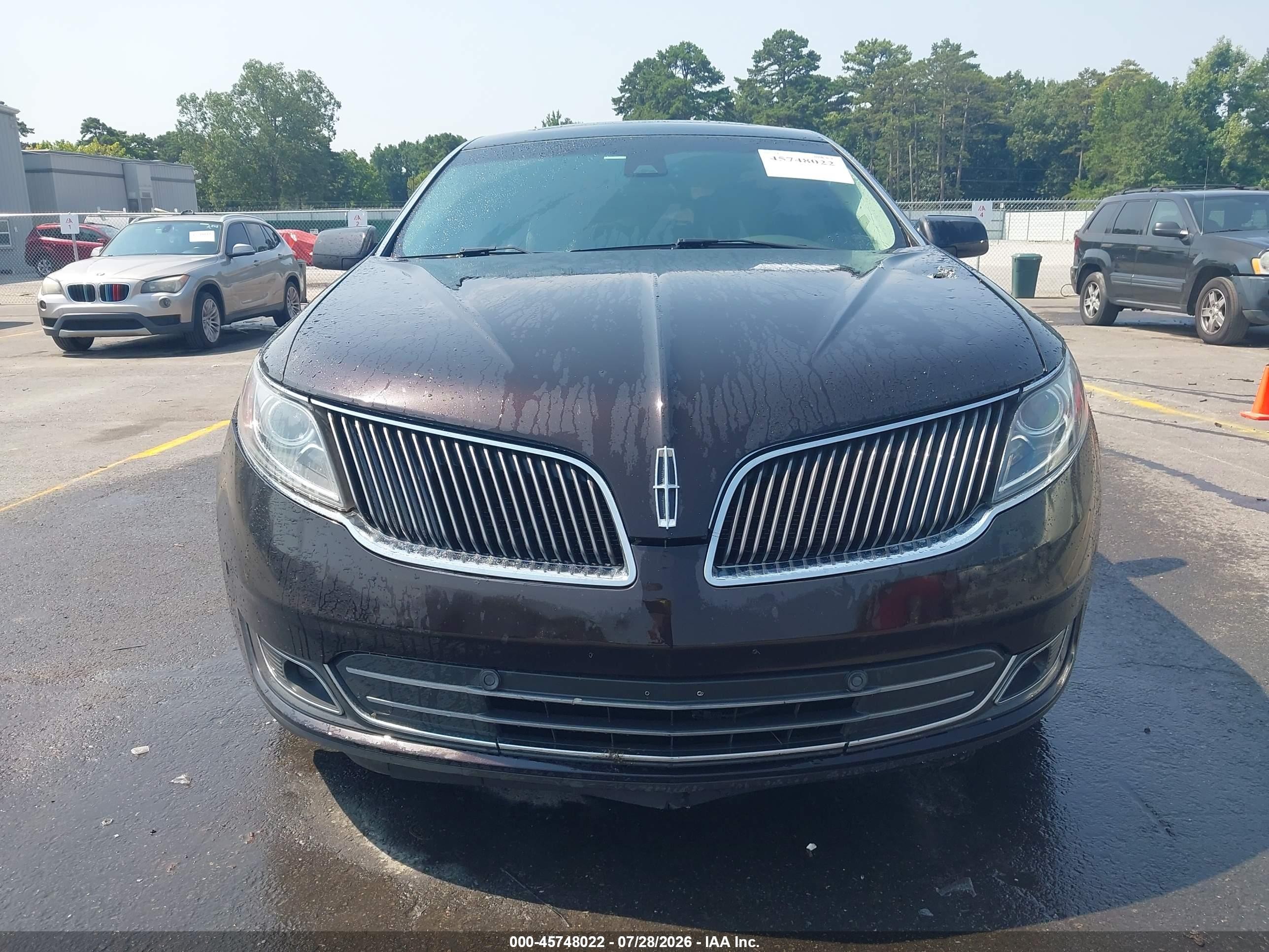2013 Lincoln Mks Ecoboost Black vin: 1LNHL9FT4DG617426