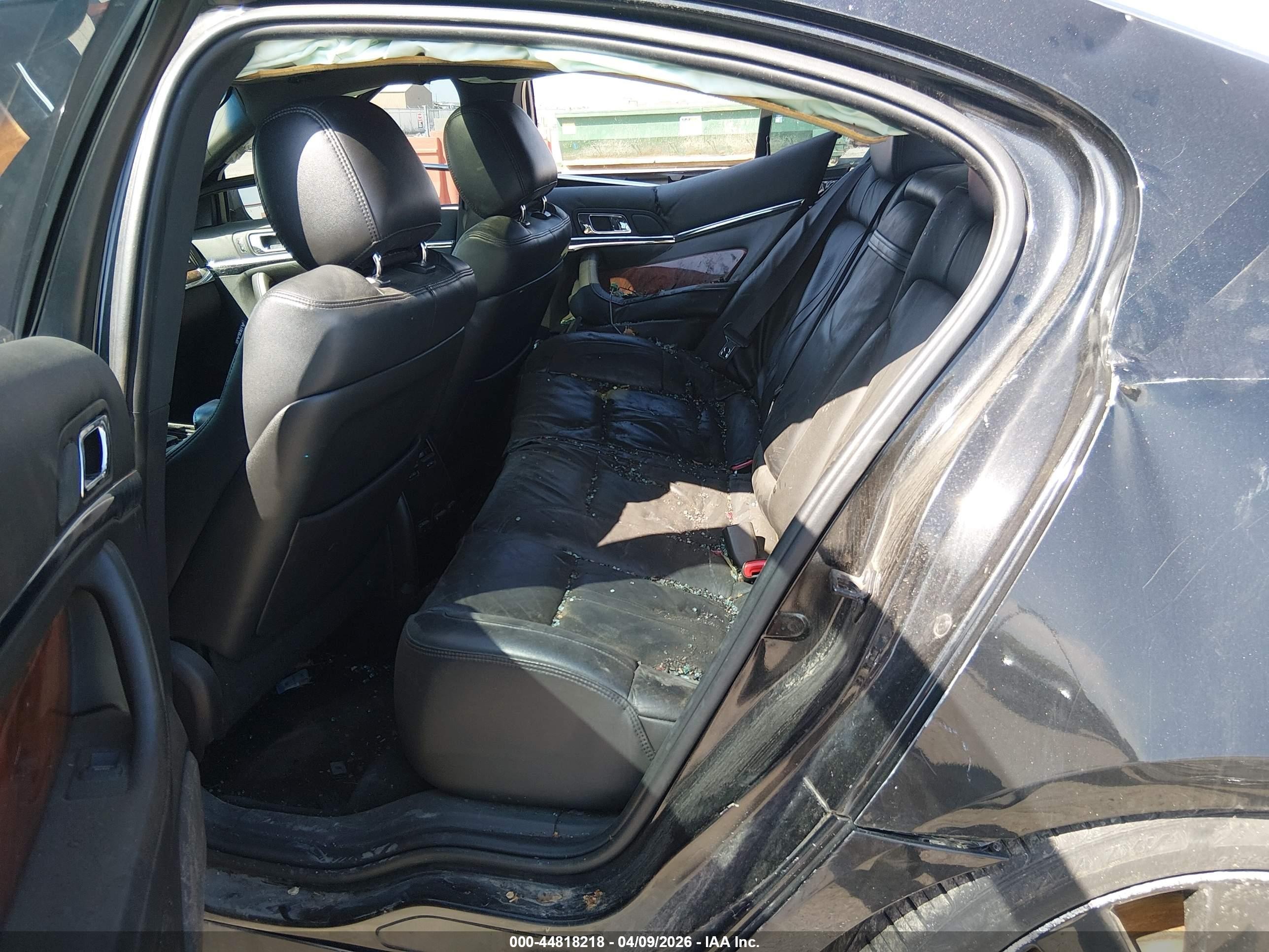 2013 Lincoln Mks Ecoboost Черный vin: 1LNHL9FT5DG601235
