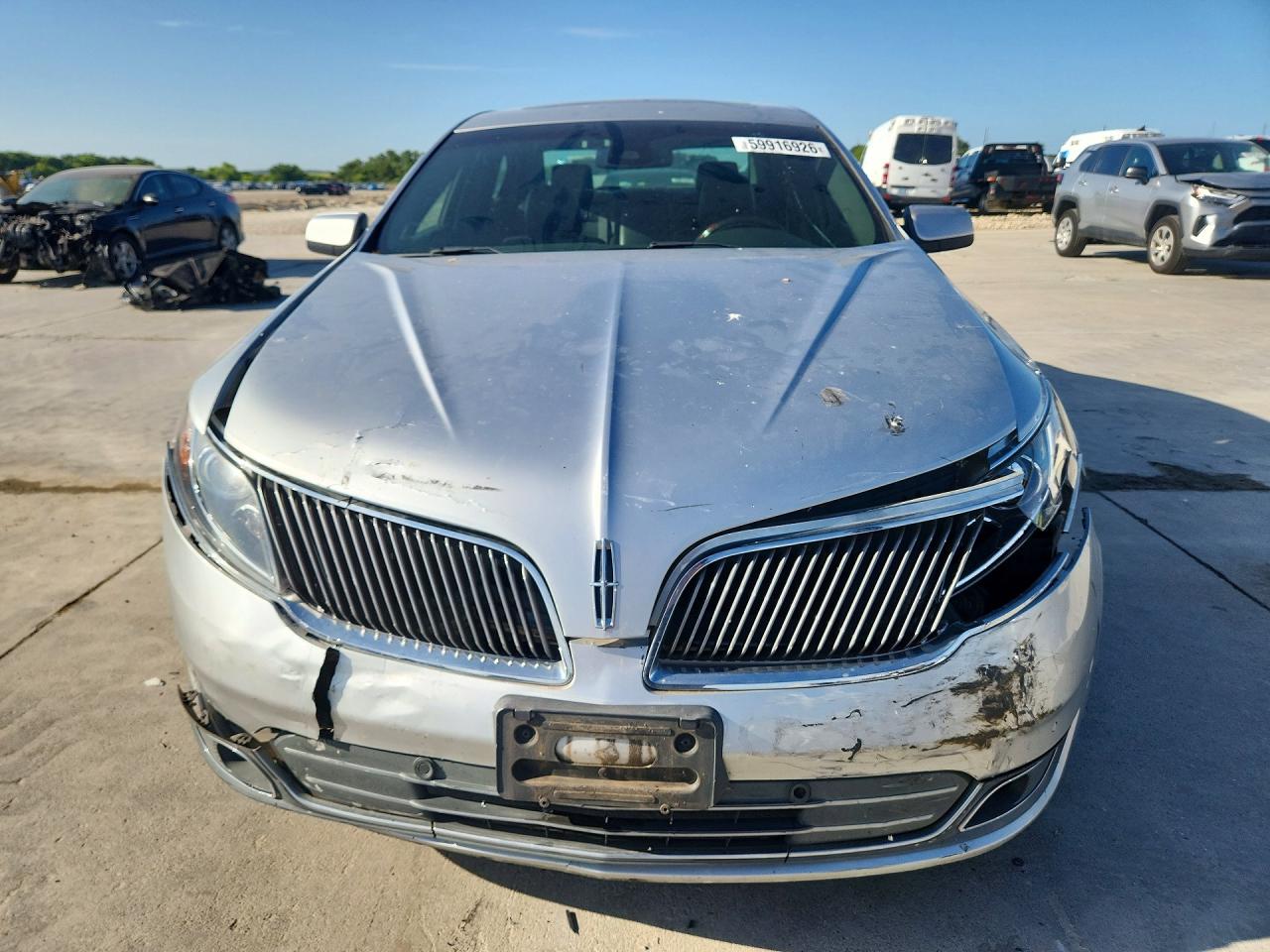 2013 Lincoln Mks Silver vin: 1LNHL9FT5DG605995