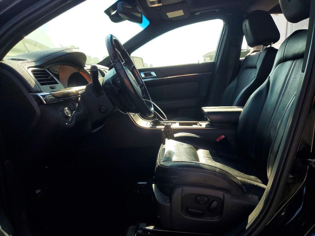 2012 Lincoln Mks Black vin: 1LNHL9FT9CG803459