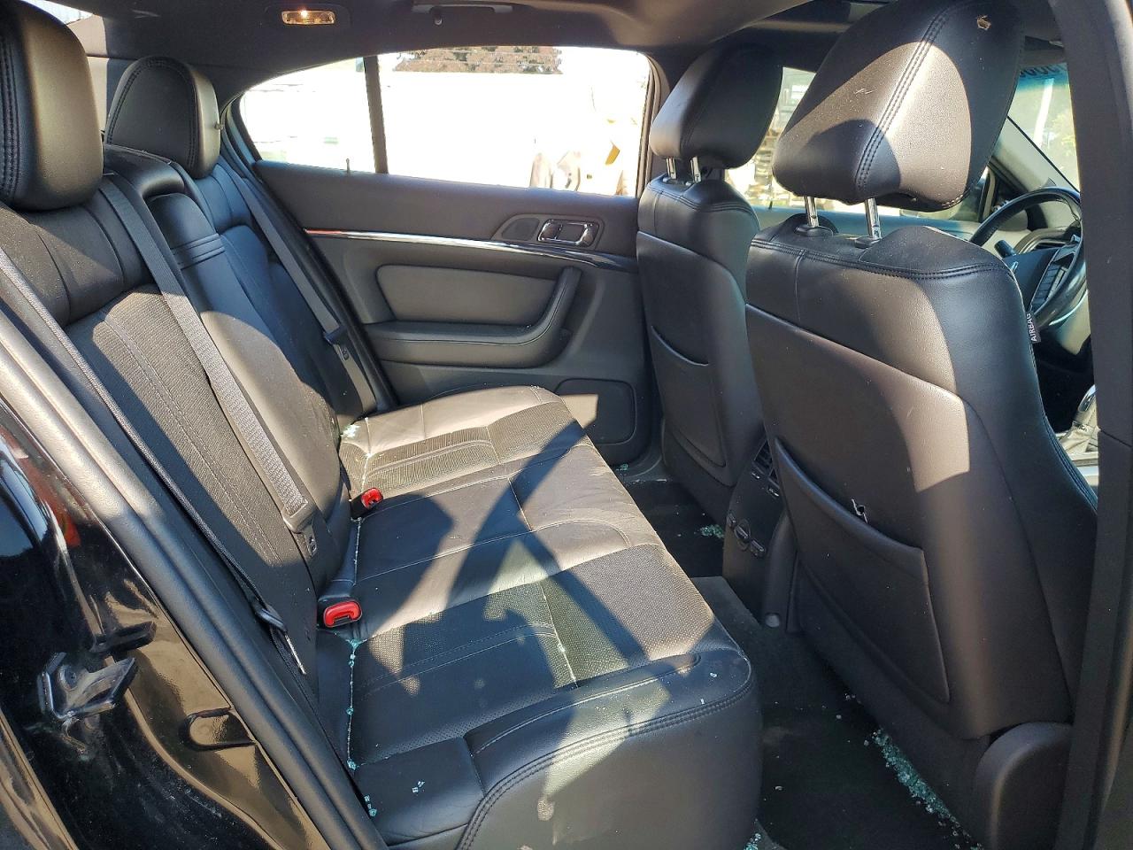 2012 Lincoln Mks Black vin: 1LNHL9FT9CG803459