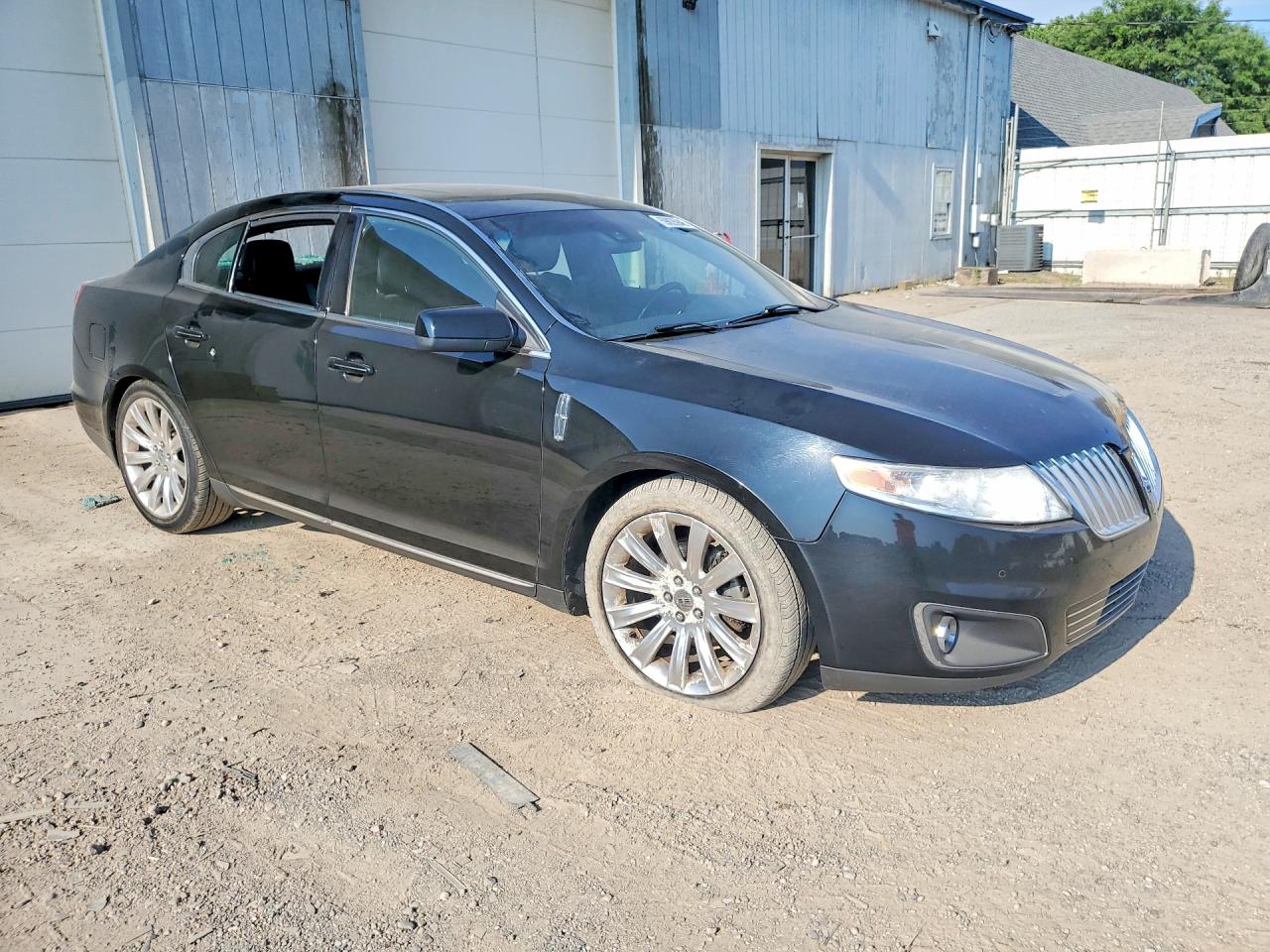 2012 Lincoln Mks Black vin: 1LNHL9FT9CG803459