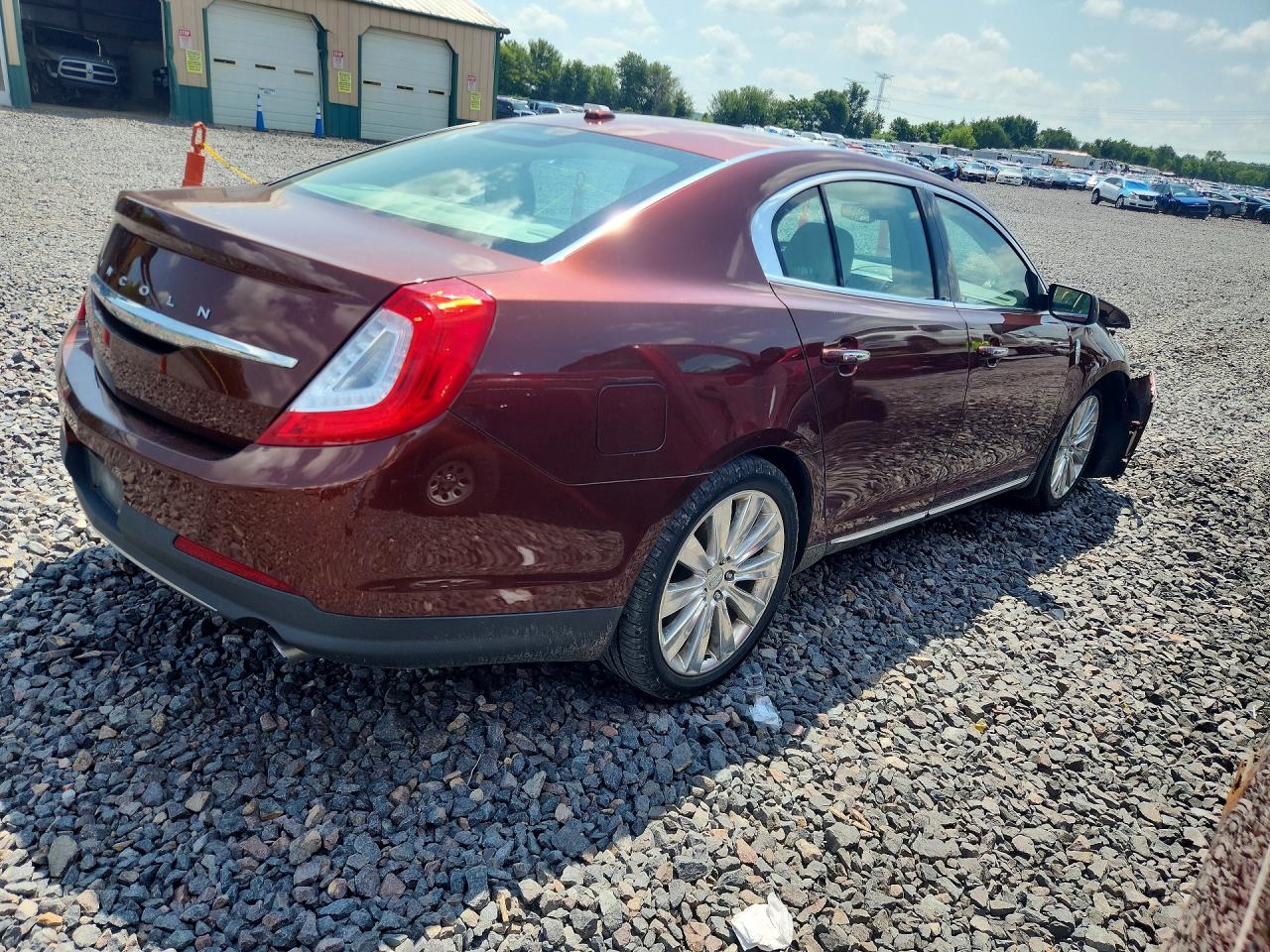 2015 Lincoln Mks Brown vin: 1LNHL9FT9FG601550
