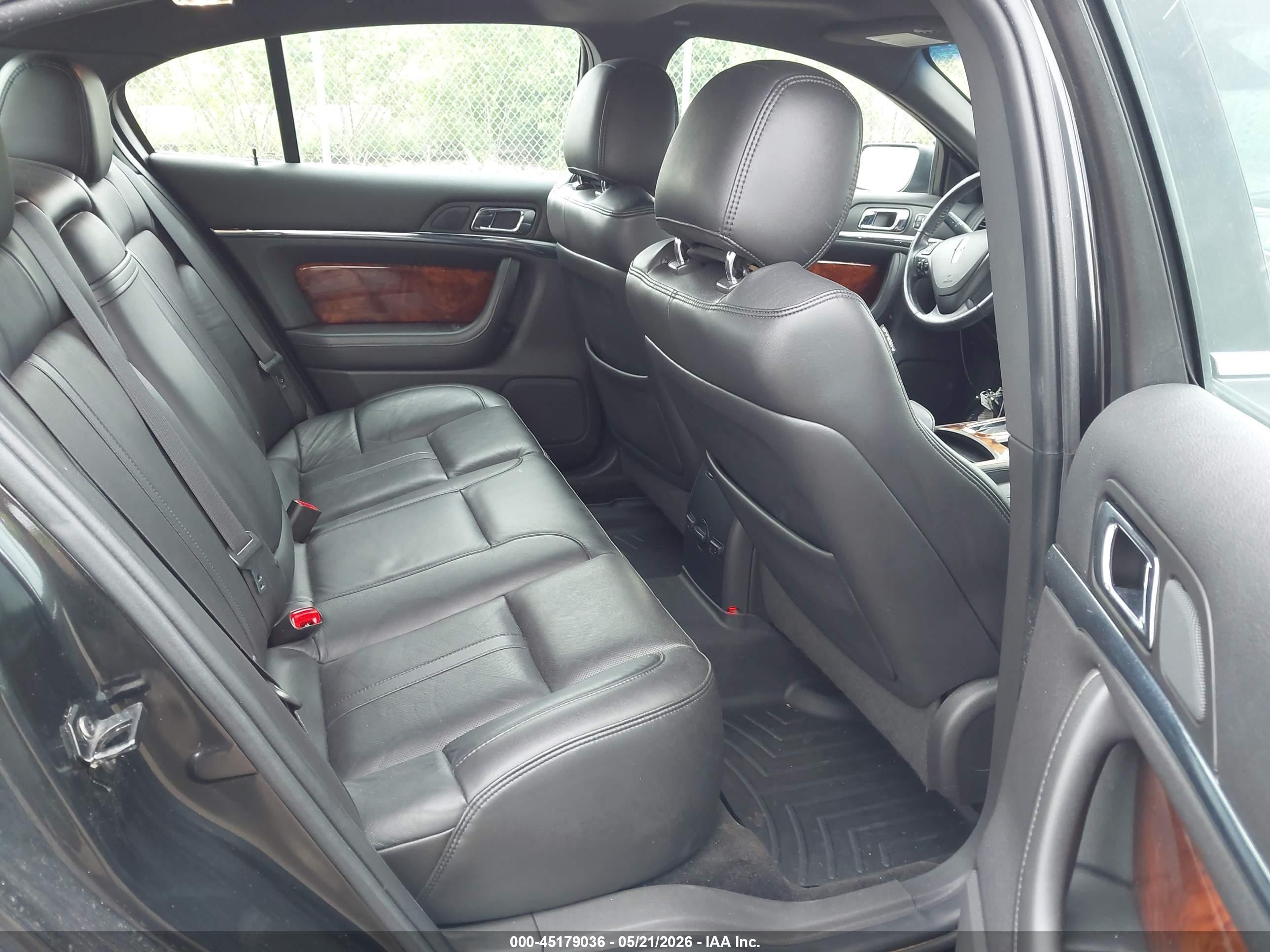 2013 Lincoln Mks Ecoboost Black vin: 1LNHL9FTXDG610027