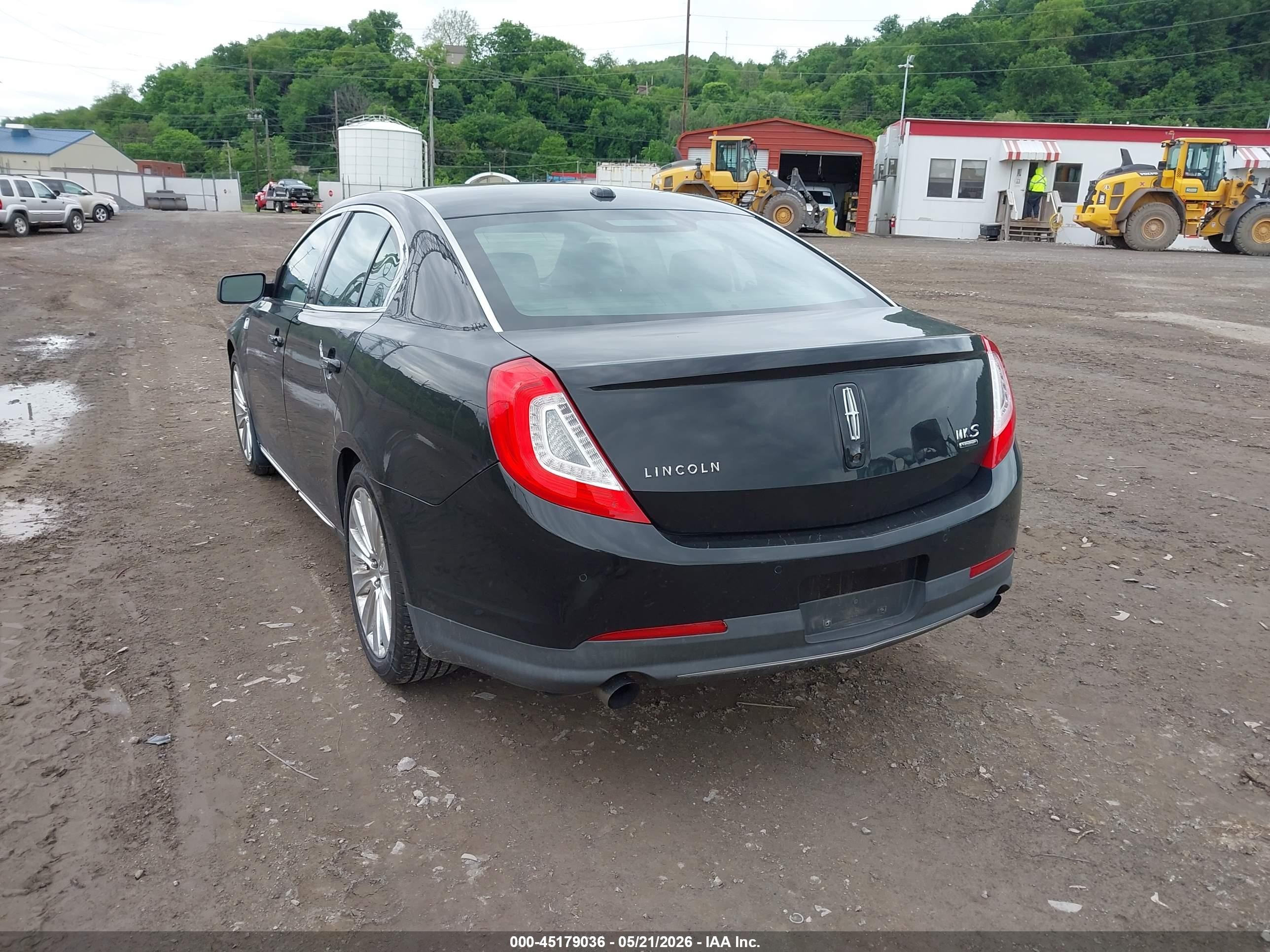 2013 Lincoln Mks Ecoboost Black vin: 1LNHL9FTXDG610027