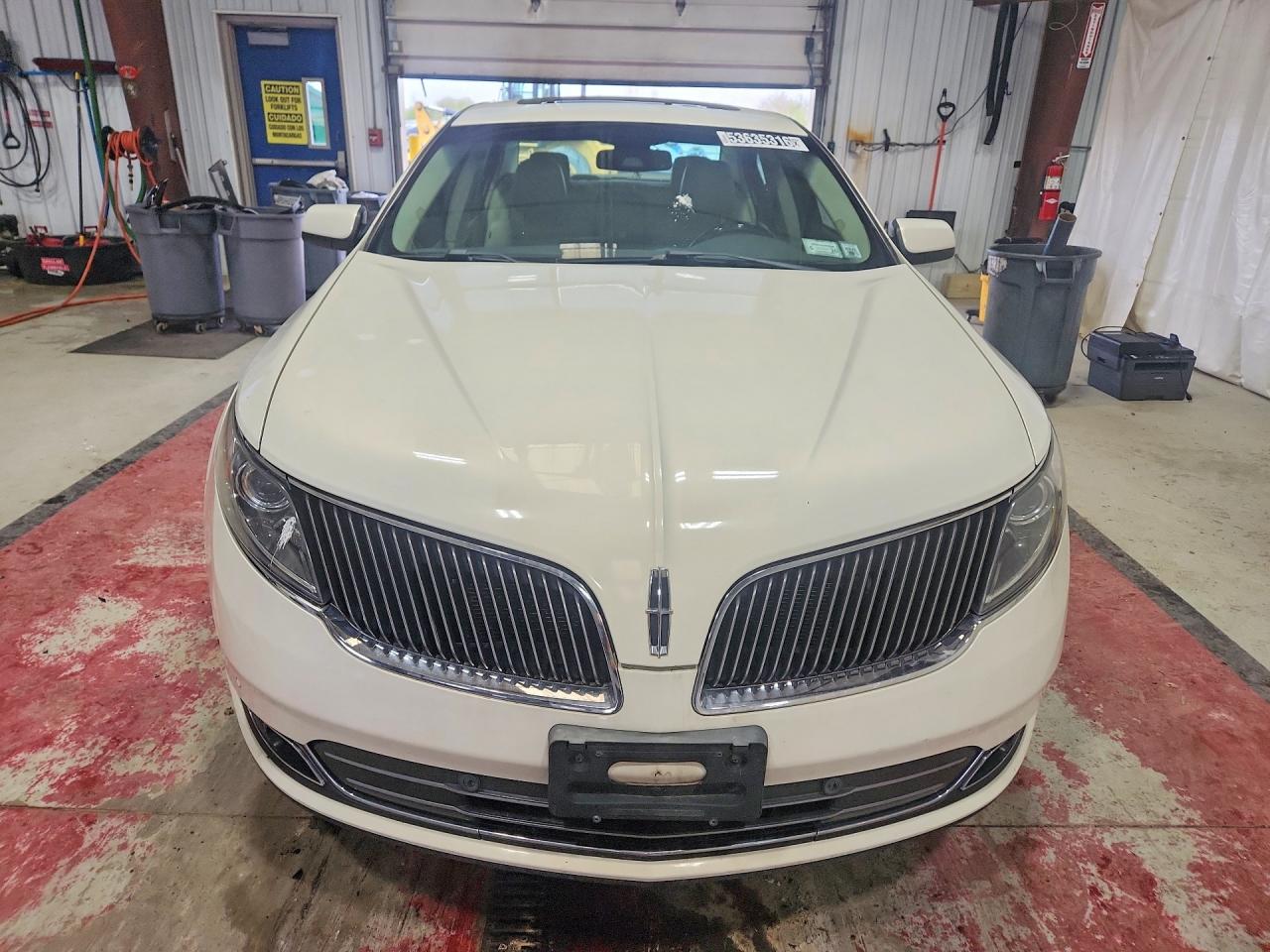 2013 Lincoln Mks White vin: 1LNHL9FTXDG616412