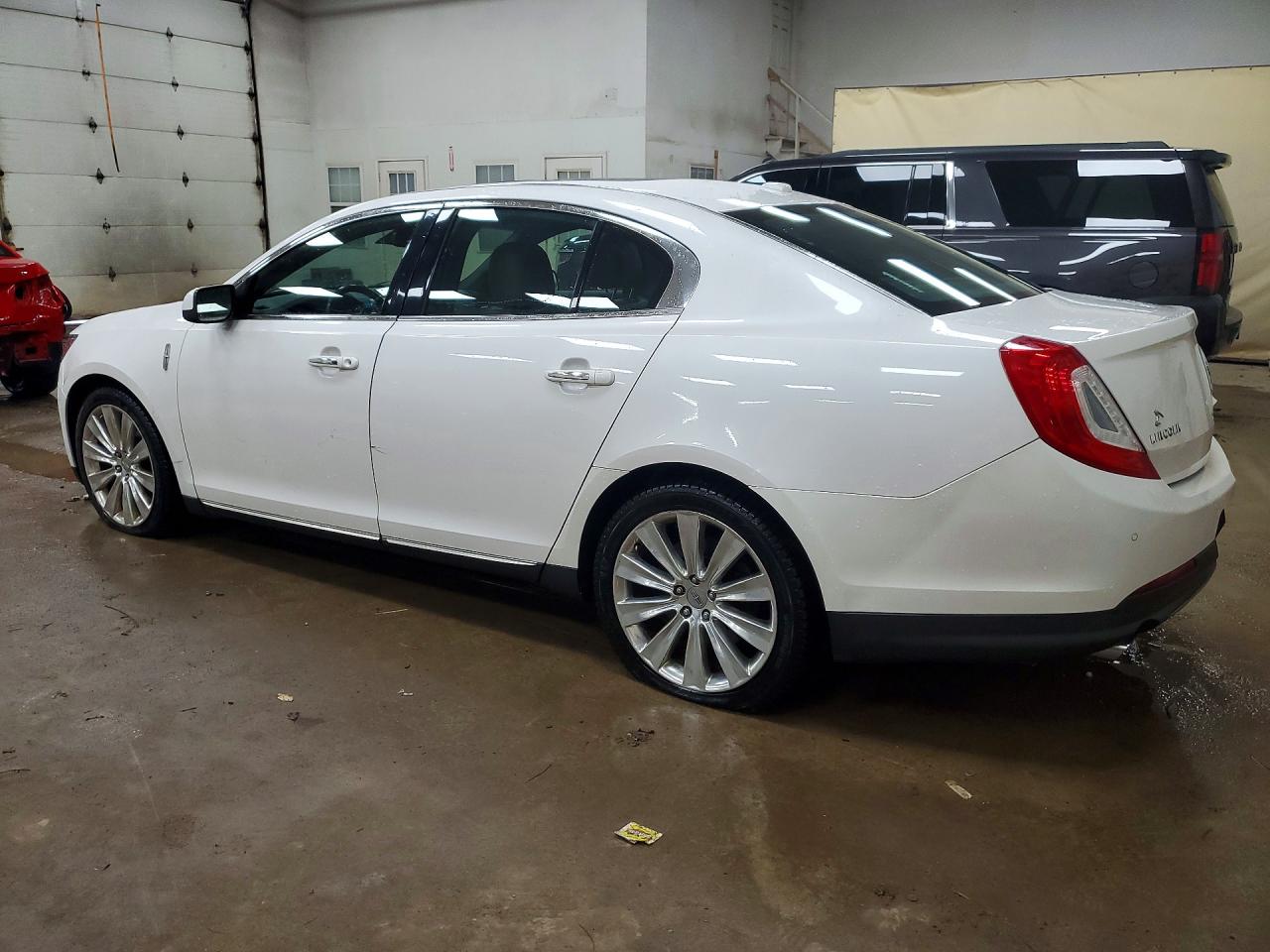 2013 Lincoln Mks White vin: 1LNHL9FTXDG617754