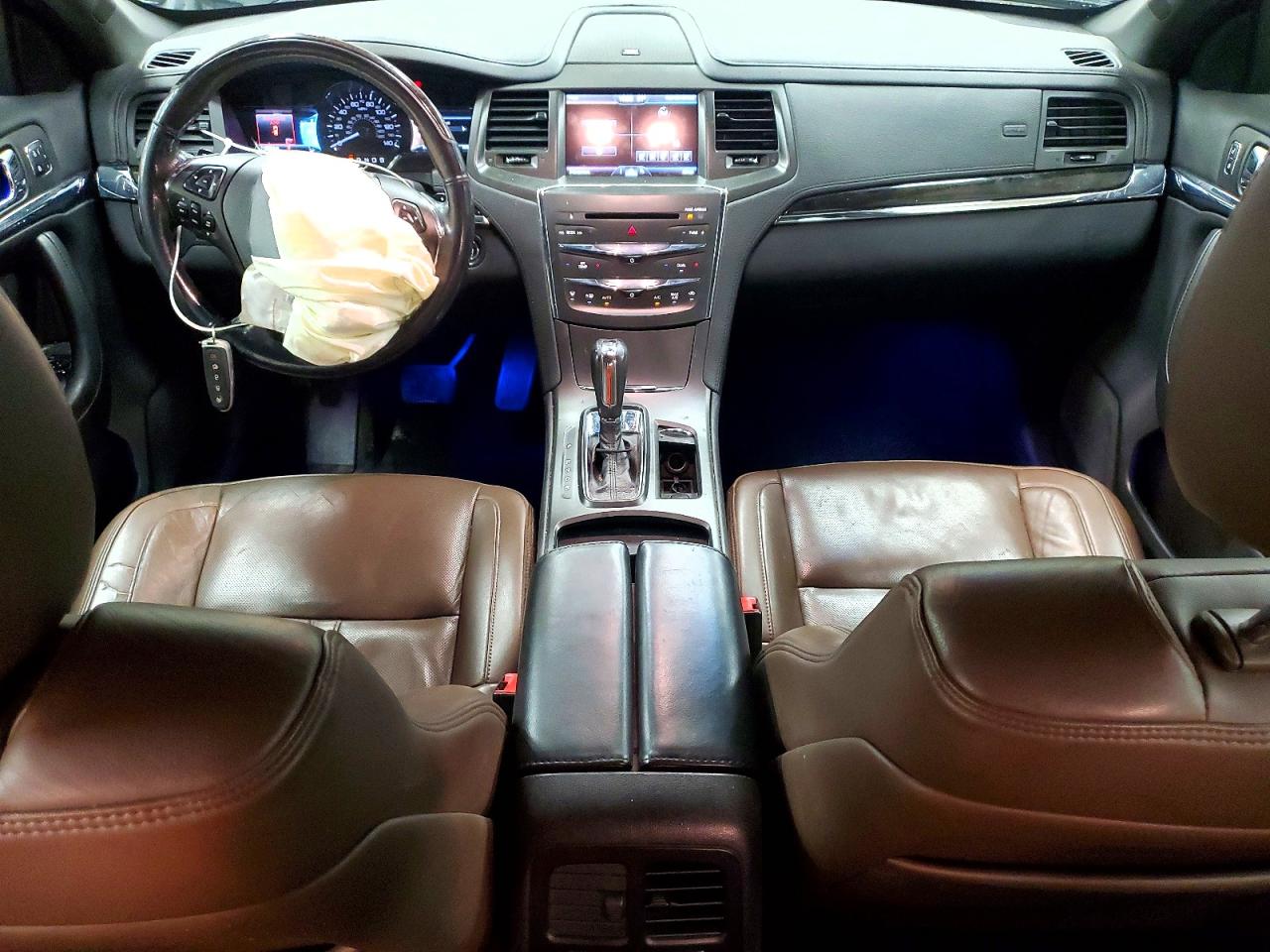 2013 Lincoln Mks White vin: 1LNHL9FTXDG617754