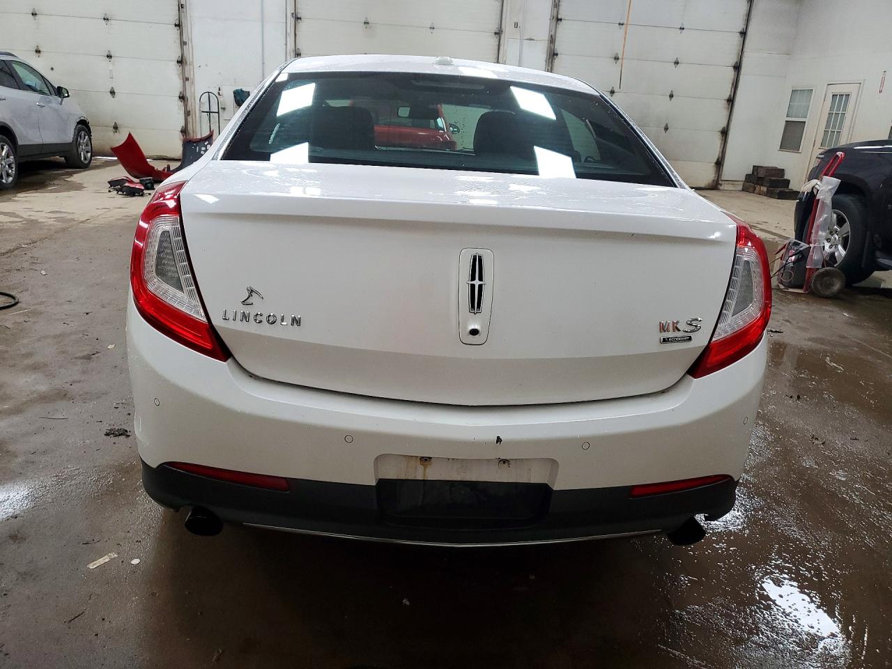 2013 Lincoln Mks White vin: 1LNHL9FTXDG617754