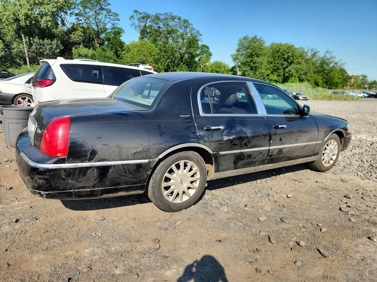 2007 Lincoln Town Car Signature Black vin: 1LNHM81V97Y619686