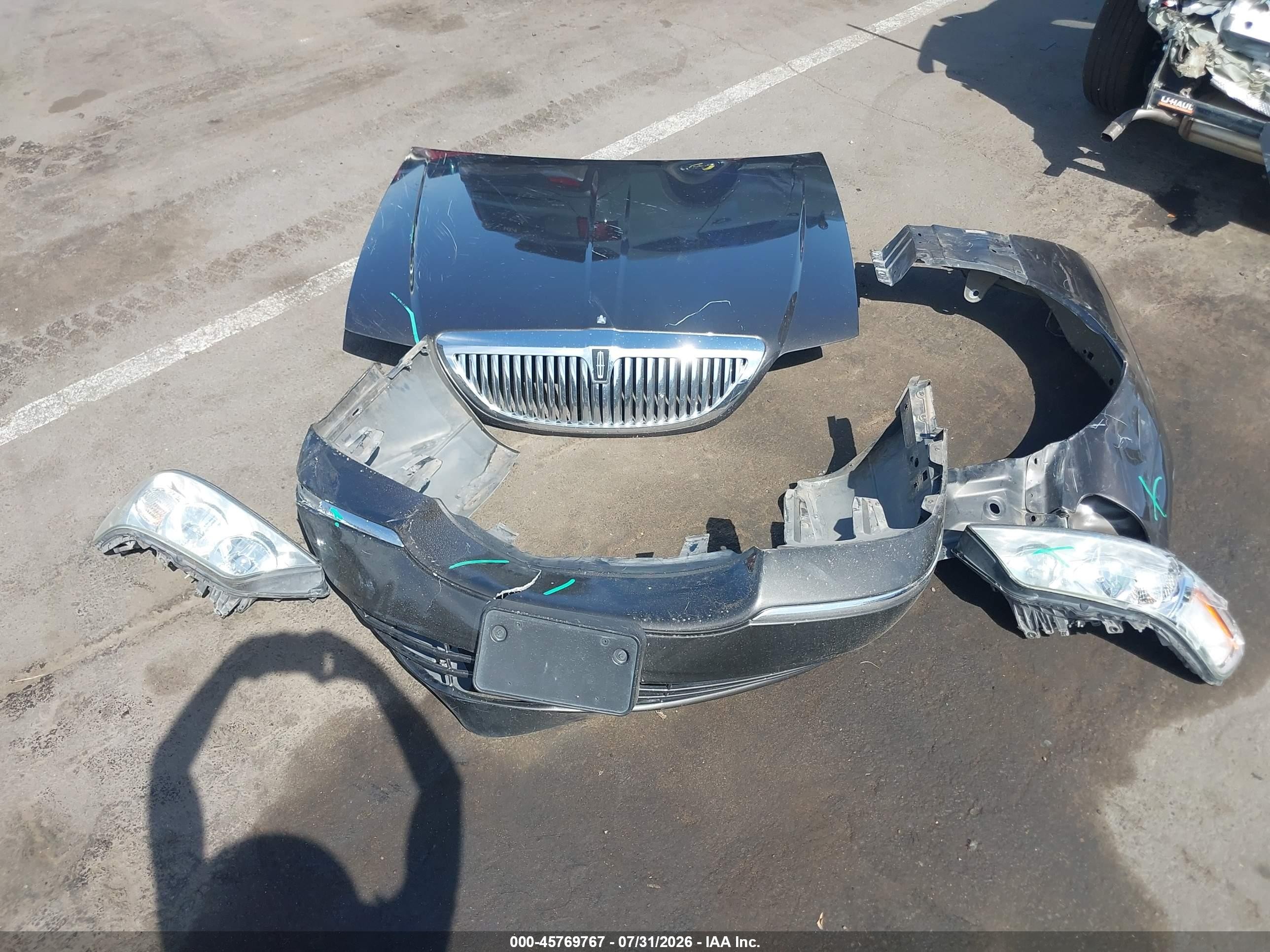 2007 Lincoln Town Car Signature Black vin: 1LNHM81W37Y604562