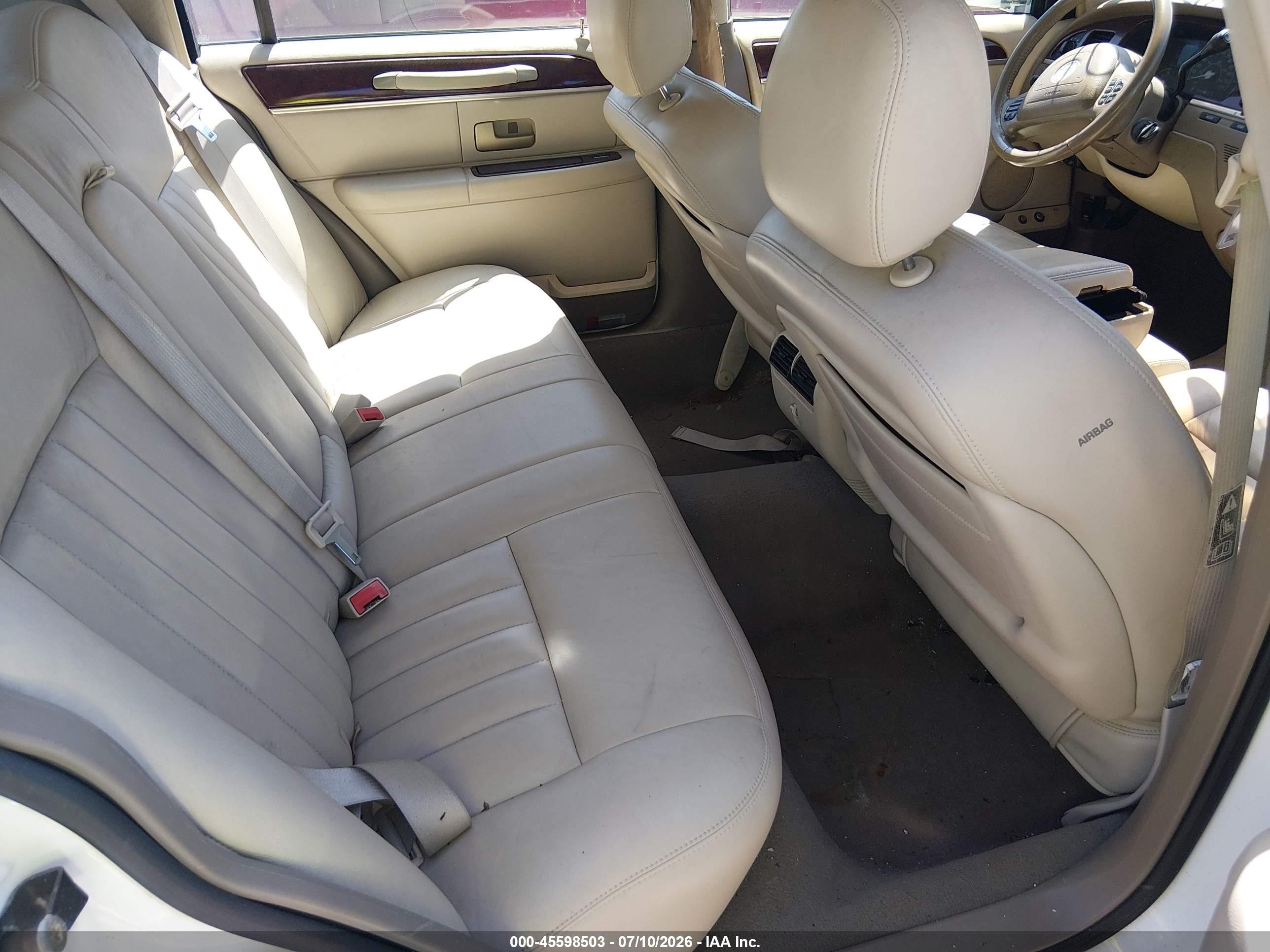 2004 Lincoln Town Car Signature Белый vin: 1LNHM81W84Y623748