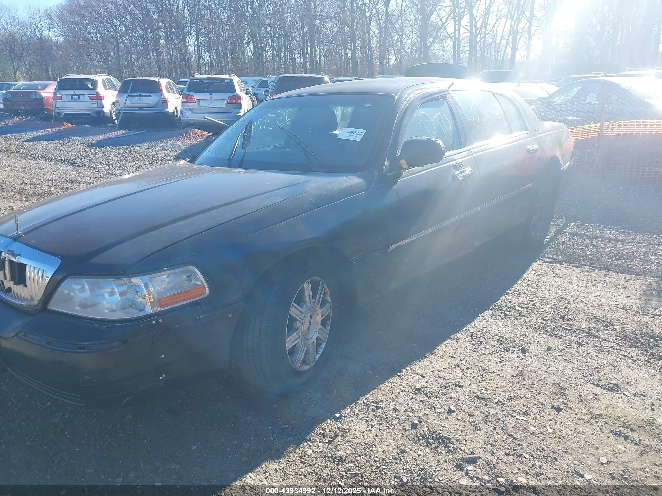2004 Lincoln Town Car Signature Black vin: 1LNHM81W94Y610037