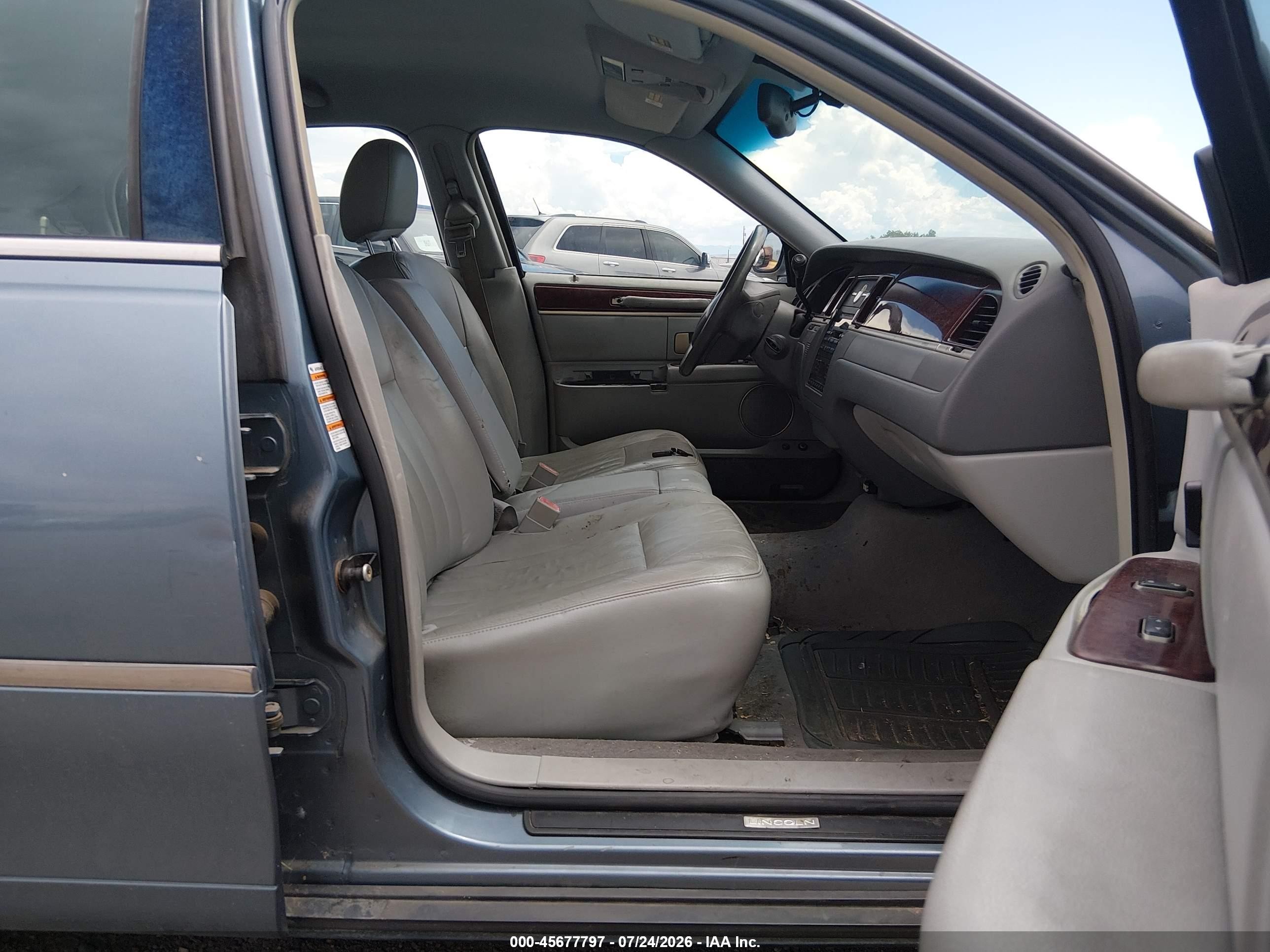 2004 Lincoln Town Car Signature Синий vin: 1LNHM81W94Y669461