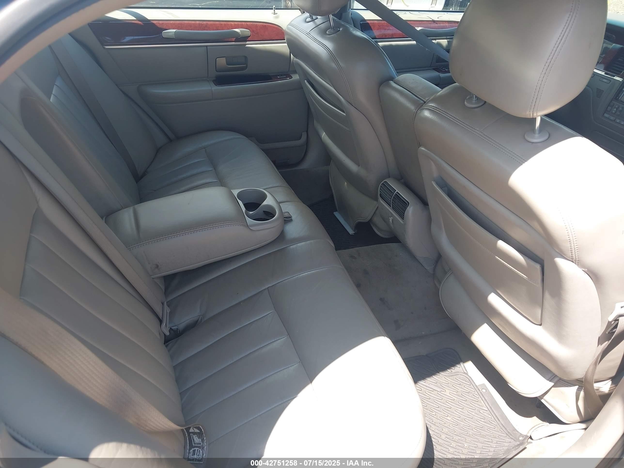 2003 Lincoln Town Car Signature Синий vin: 1LNHM82W63Y648449