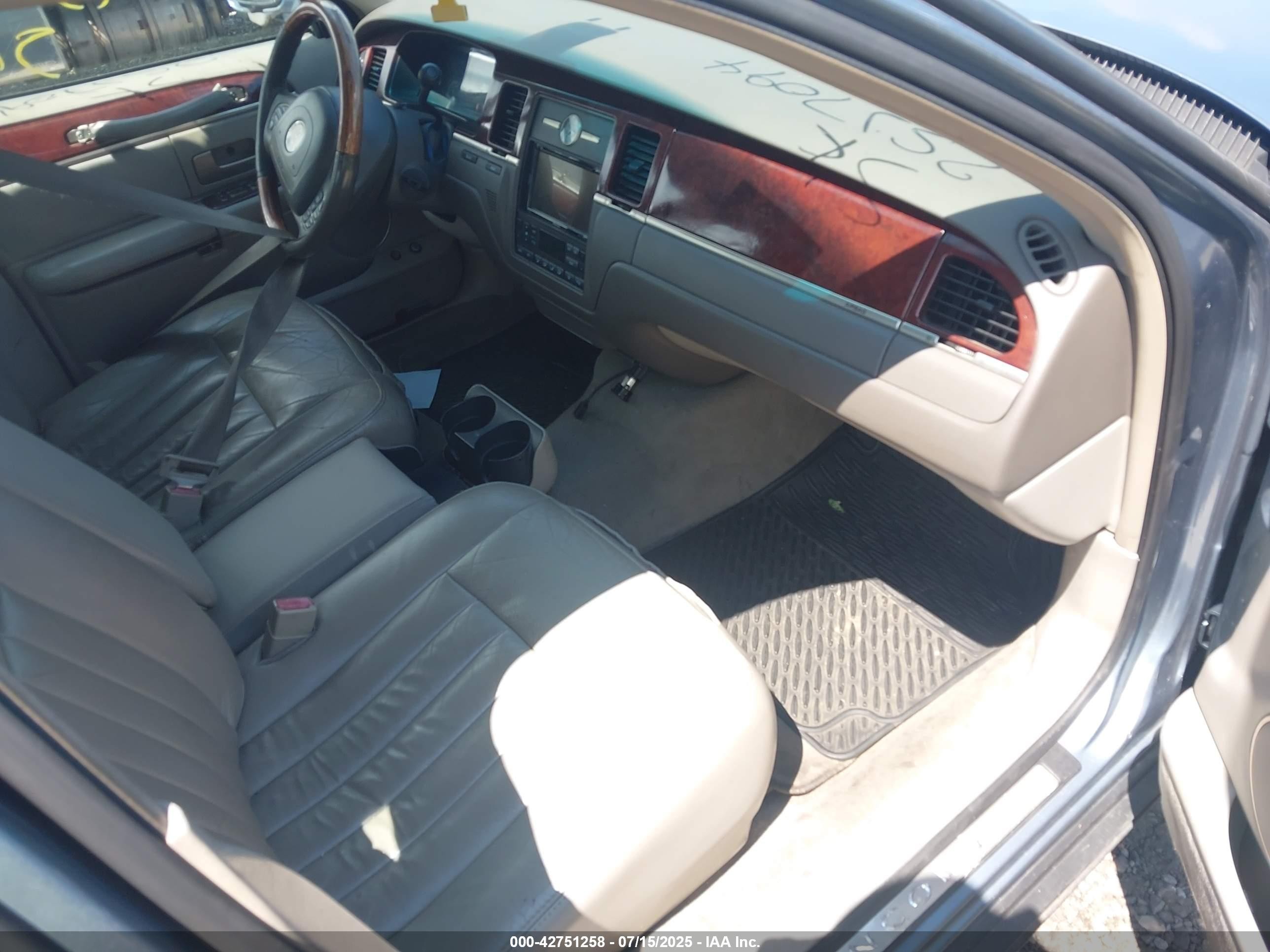 2003 Lincoln Town Car Signature Синий vin: 1LNHM82W63Y648449