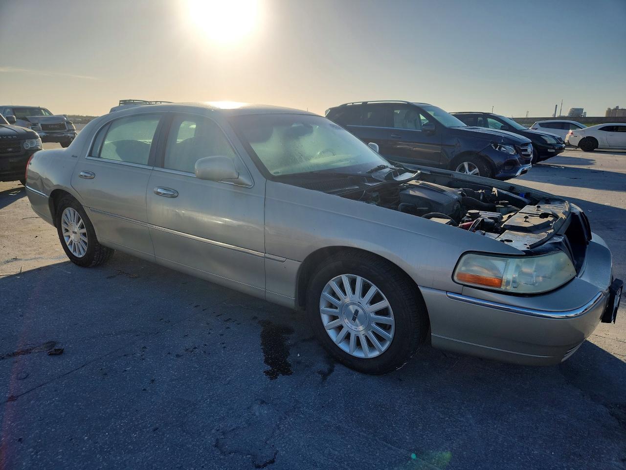 2004 Lincoln Town Car Ultimate Tan vin: 1LNHM83W34Y654225