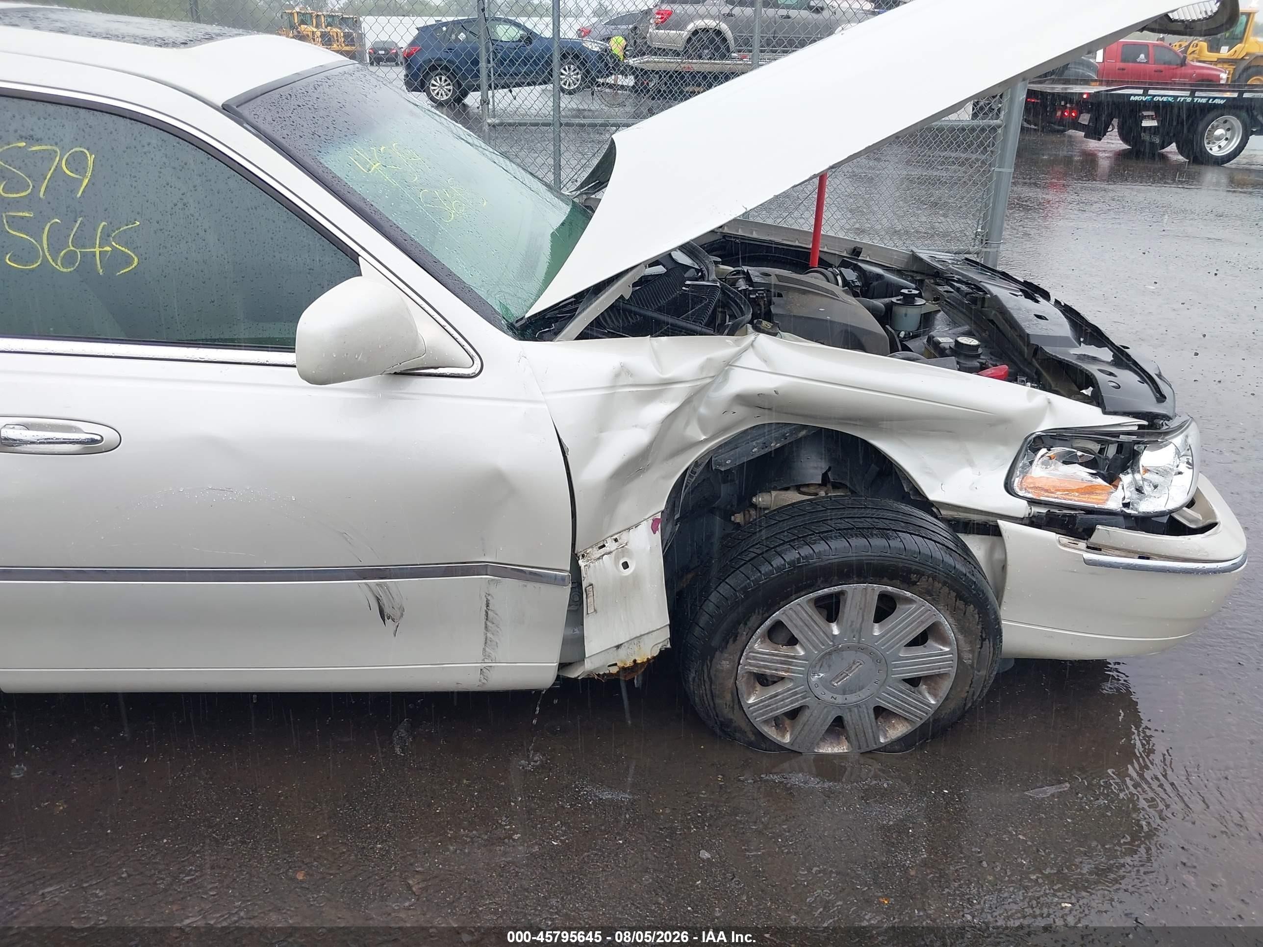 2004 Lincoln Town Car Ultimate White vin: 1LNHM83W64Y618111