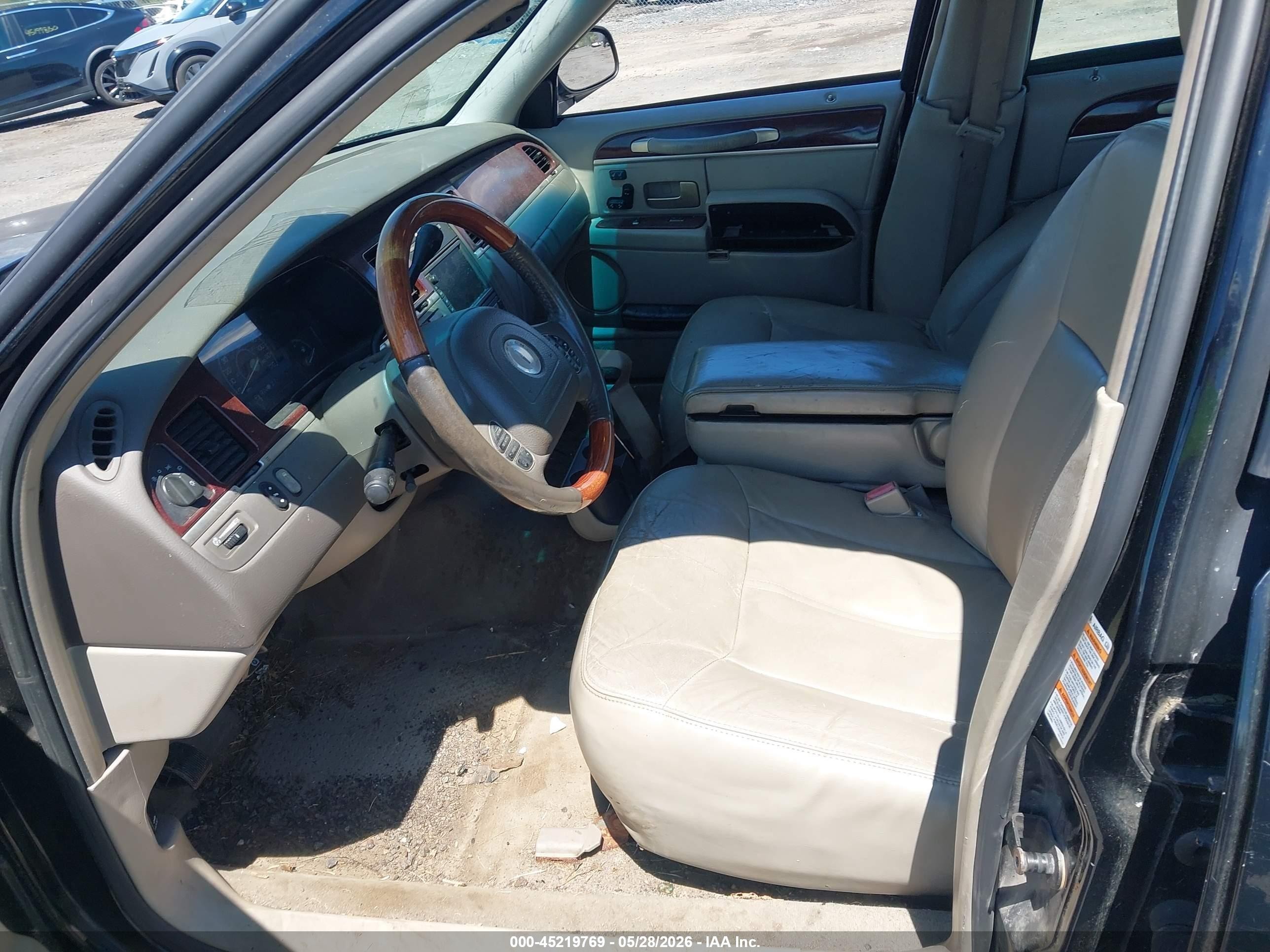 2004 Lincoln Town Car Ultimate Черный vin: 1LNHM83W74Y601821