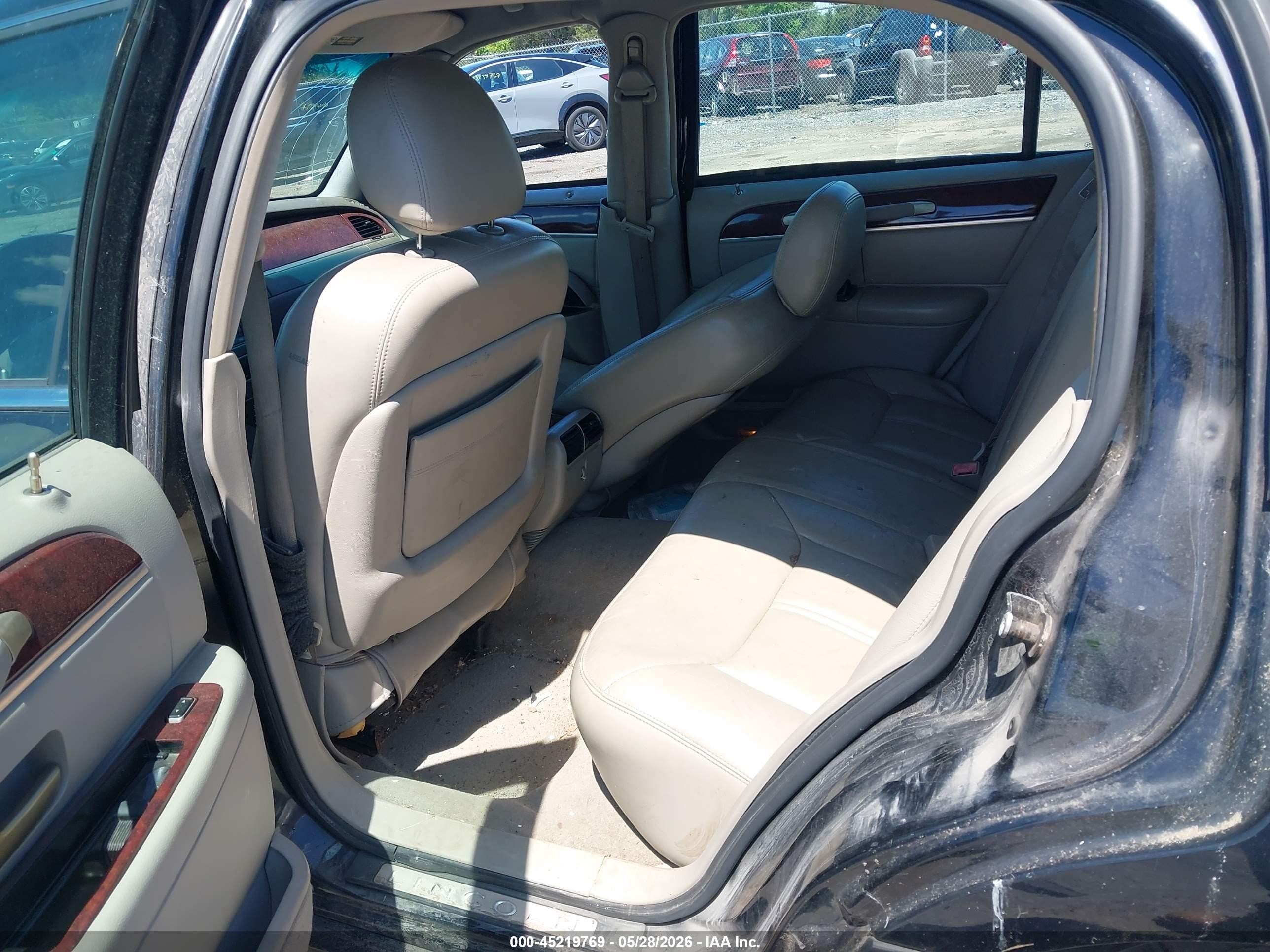 2004 Lincoln Town Car Ultimate Черный vin: 1LNHM83W74Y601821