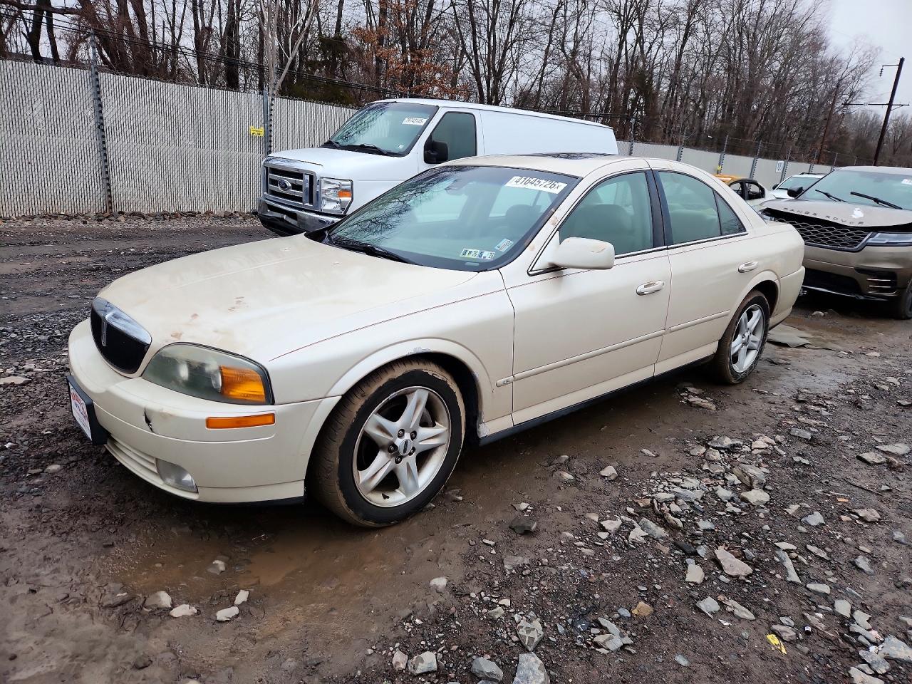 2001 Lincoln Ls Tan vin: 1LNHM86S01Y686215