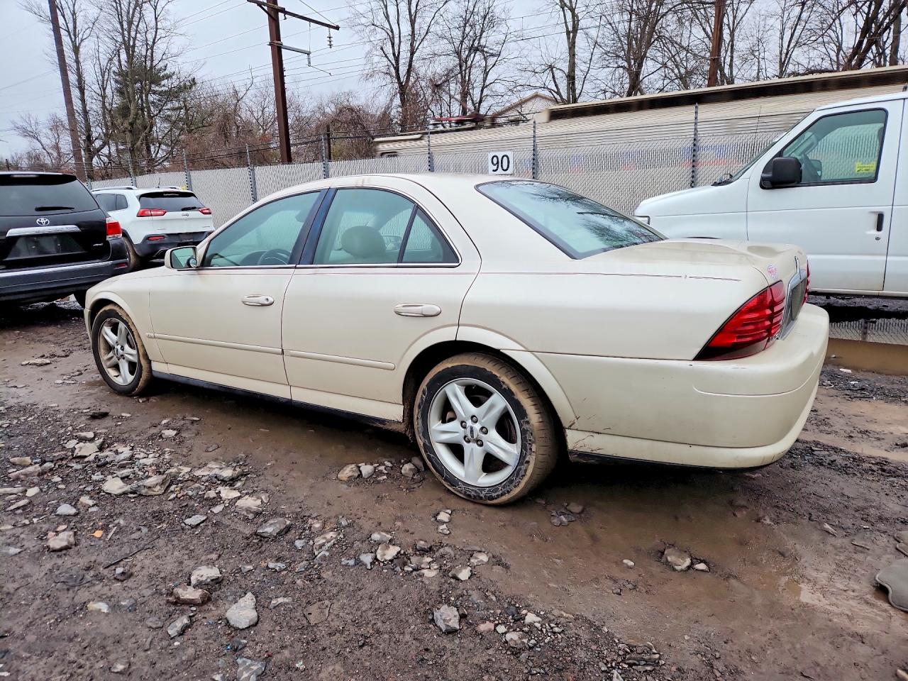 2001 Lincoln Ls Tan vin: 1LNHM86S01Y686215