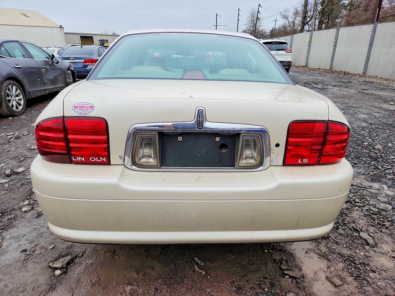 2001 Lincoln Ls Tan vin: 1LNHM86S01Y686215