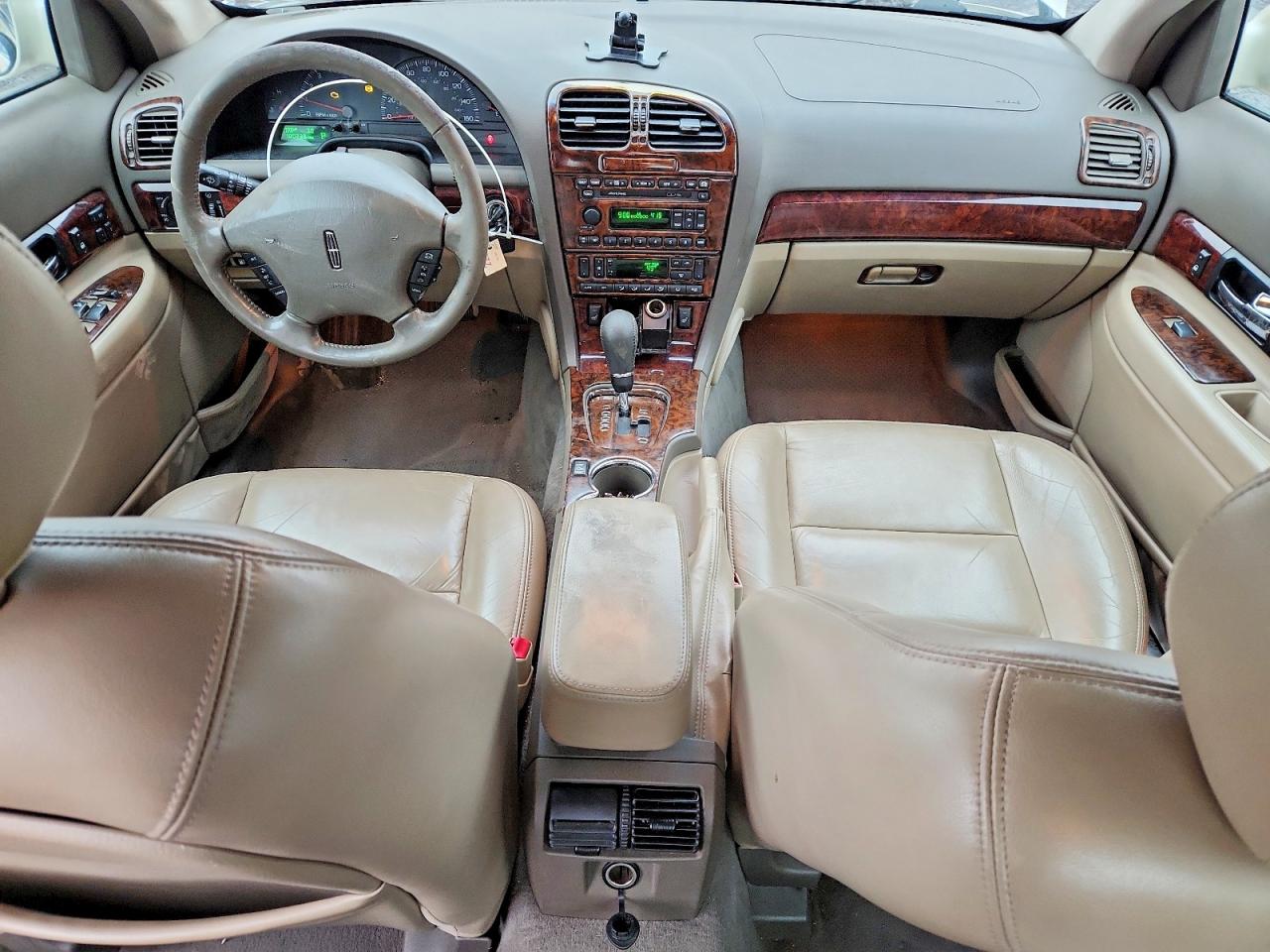 2001 Lincoln Ls Tan vin: 1LNHM86S01Y686215