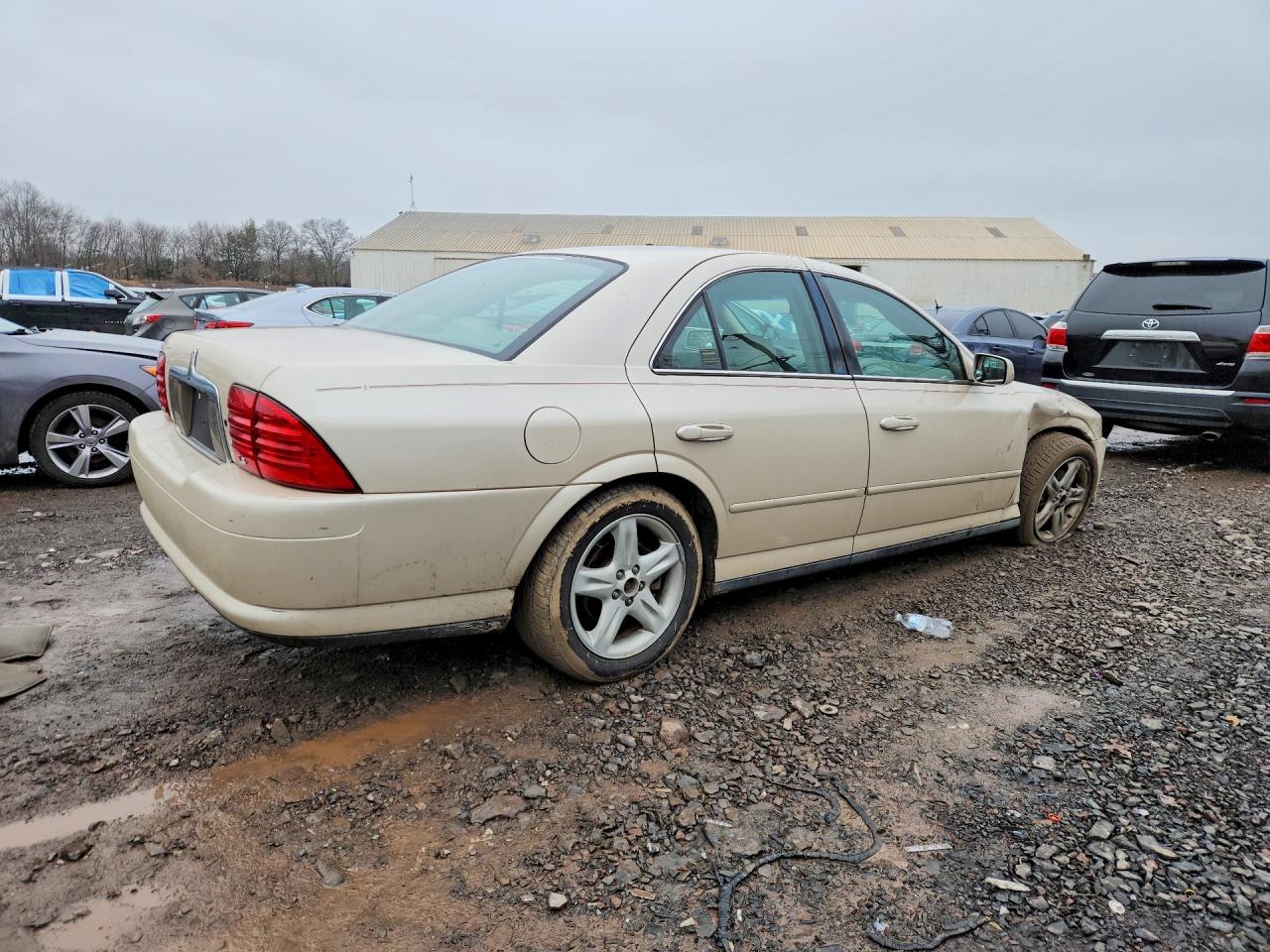 2001 Lincoln Ls Tan vin: 1LNHM86S01Y686215