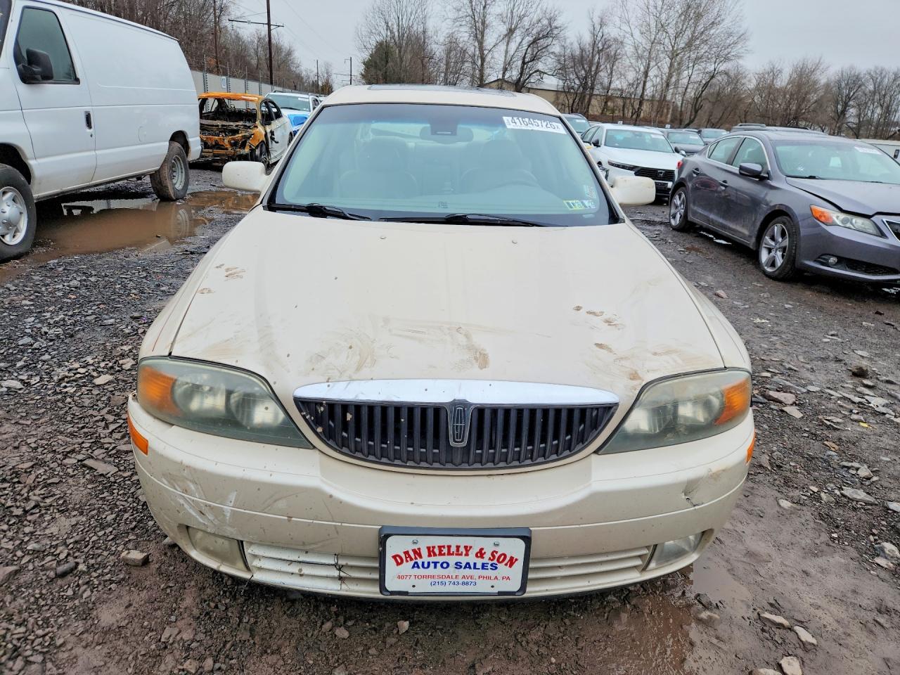 2001 Lincoln Ls Tan vin: 1LNHM86S01Y686215