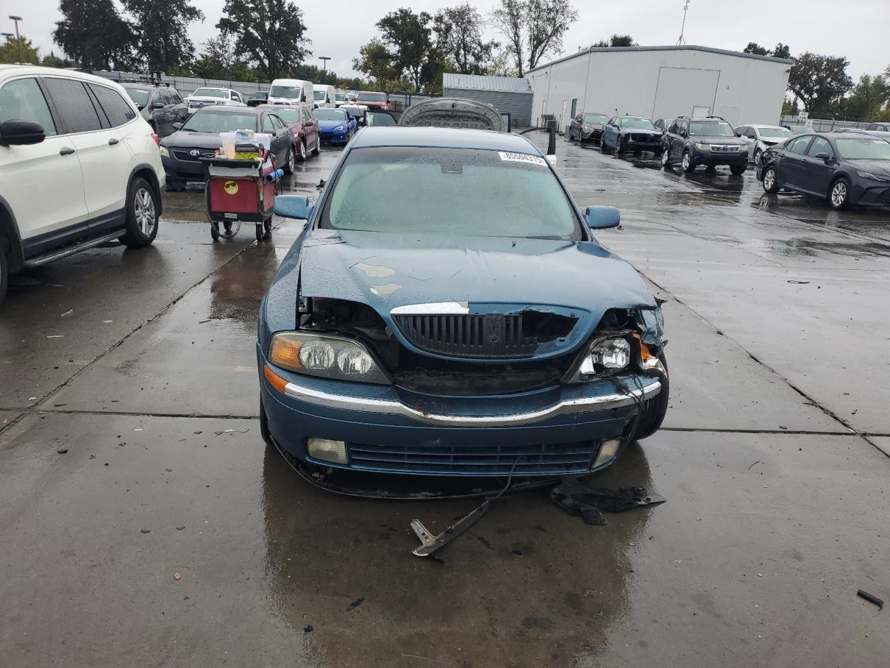 2001 Lincoln Ls Blue vin: 1LNHM86S01Y705555
