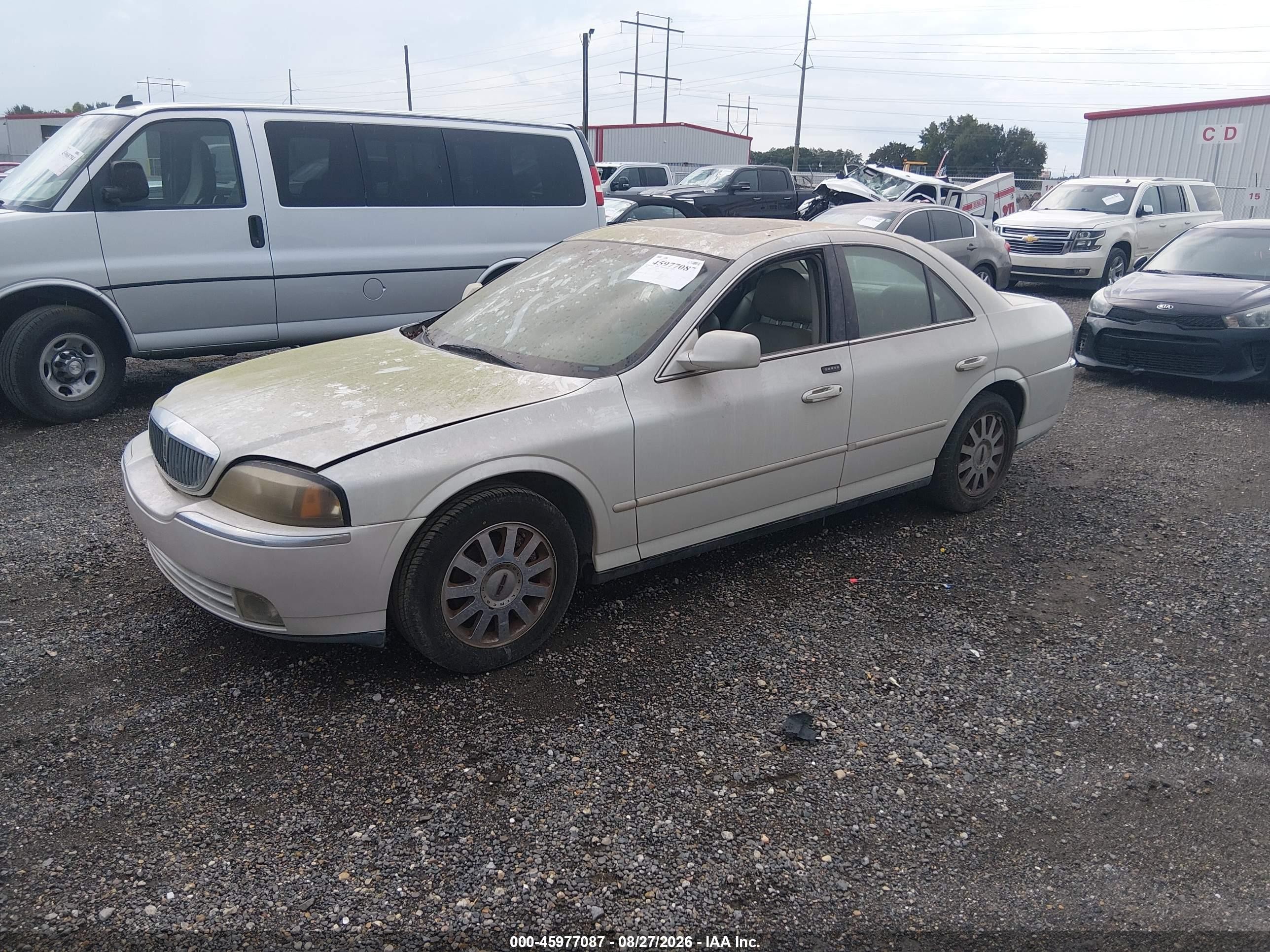 2004 Lincoln Ls V6 Белый vin: 1LNHM86S04Y617142