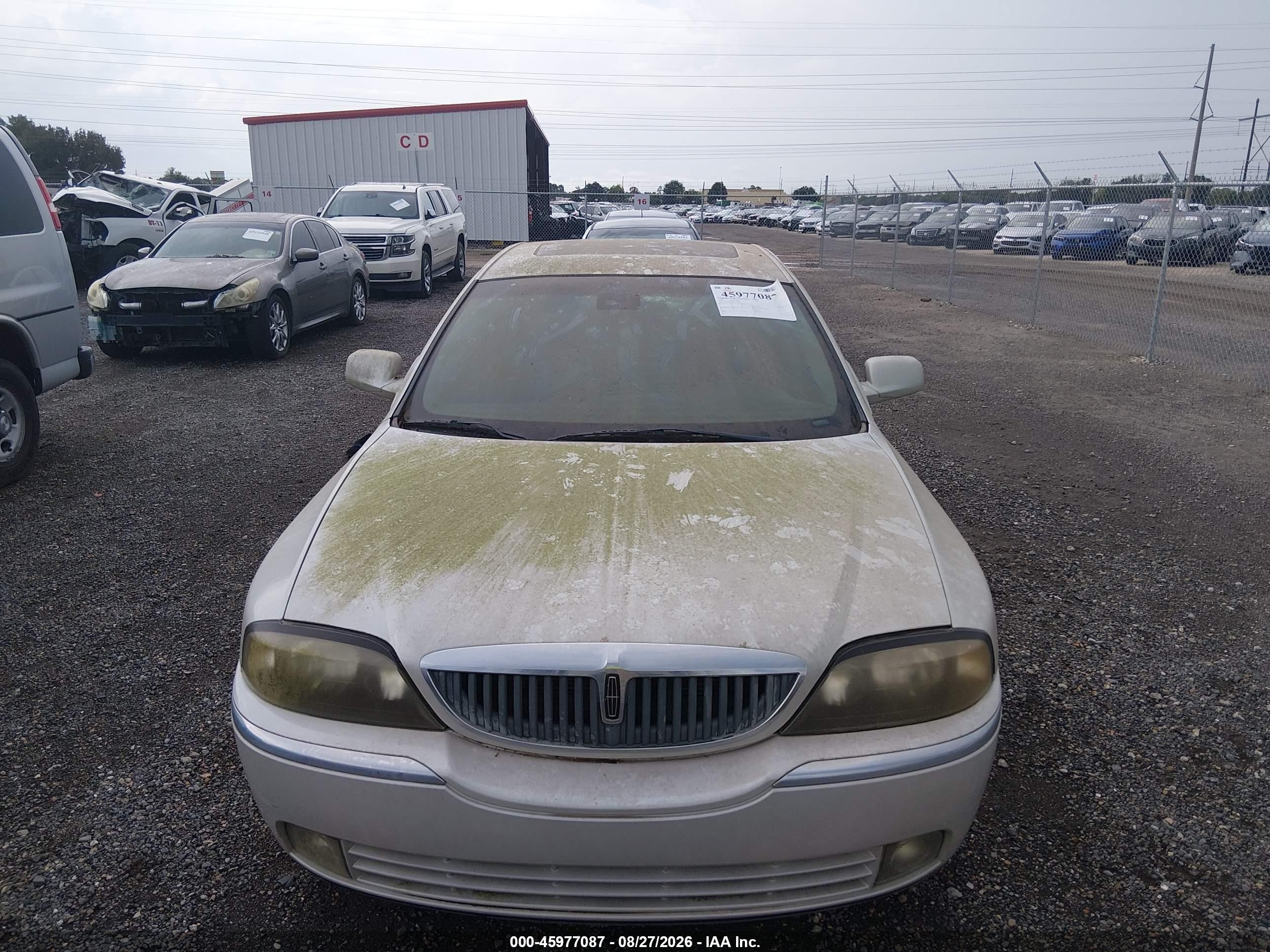 2004 Lincoln Ls V6 Белый vin: 1LNHM86S04Y617142