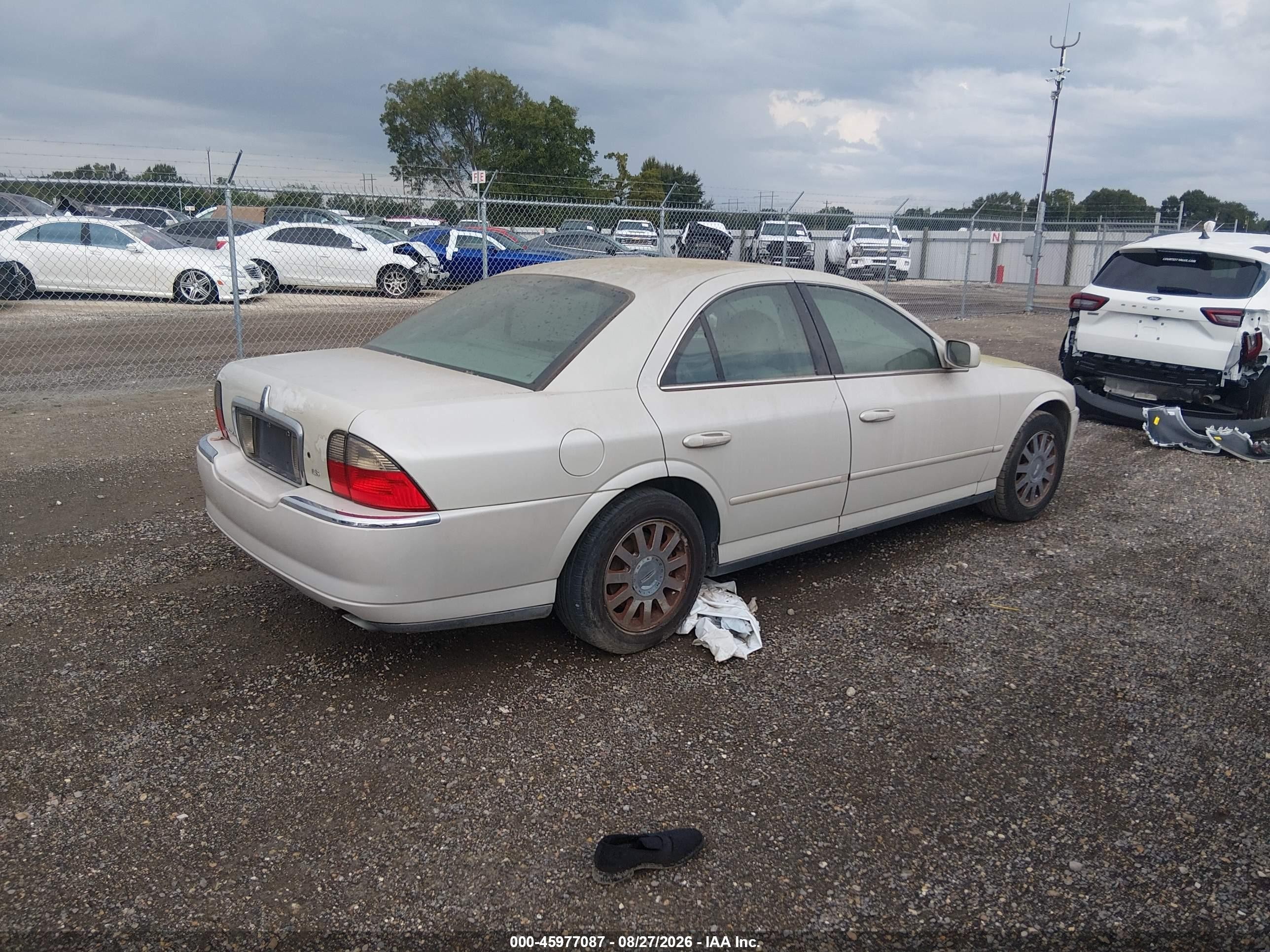 2004 Lincoln Ls V6 Белый vin: 1LNHM86S04Y617142