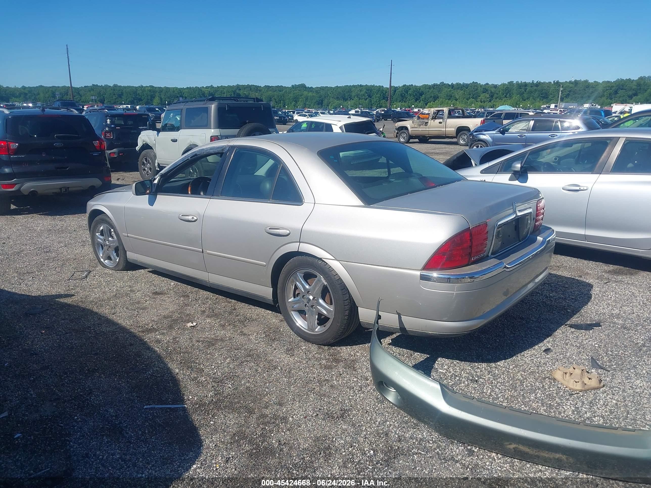 2002 Lincoln Ls   Silver vin: 1LNHM86S12Y699234