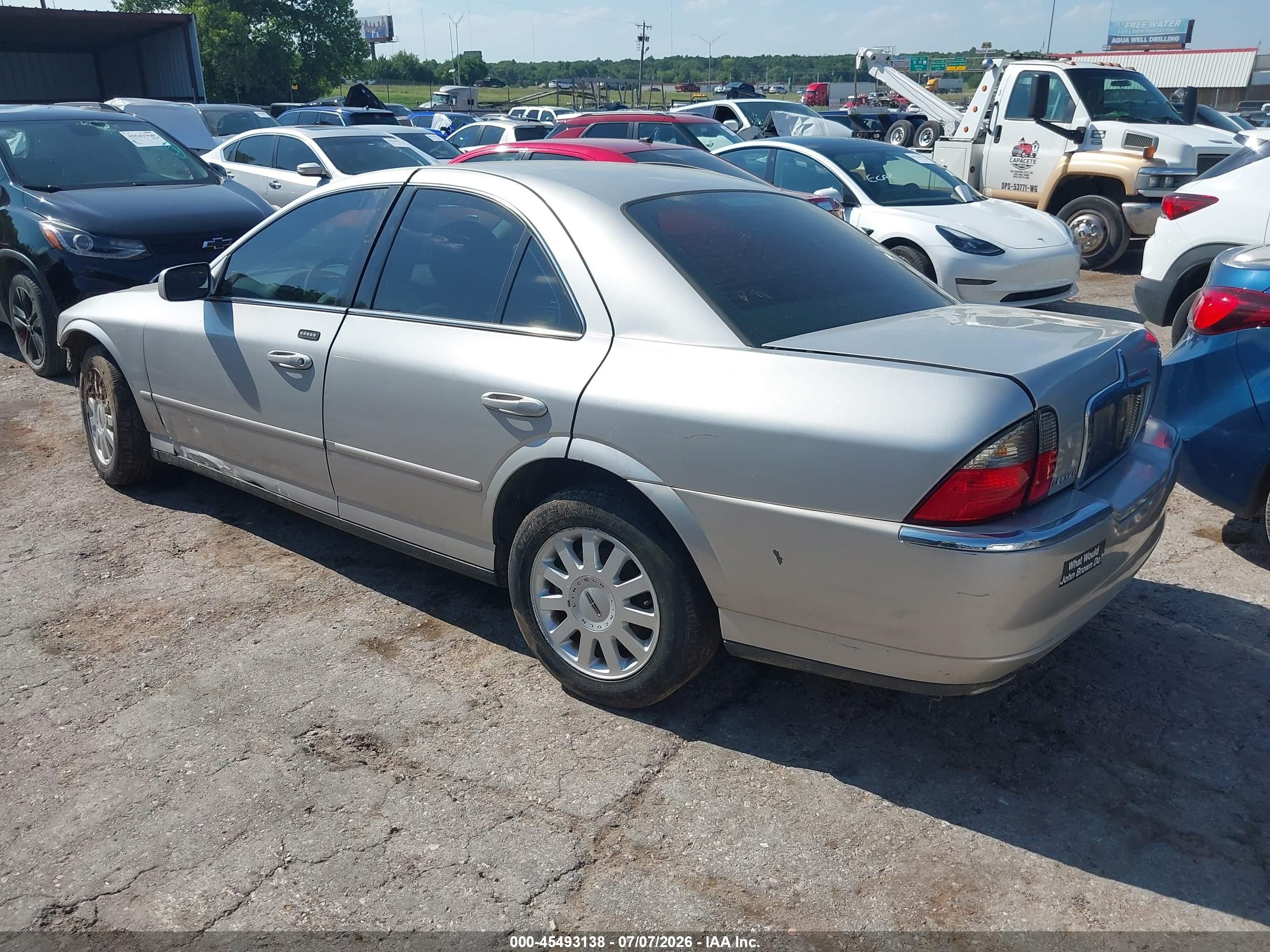 2005 Lincoln Ls V6 Gold vin: 1LNHM86S15Y635795